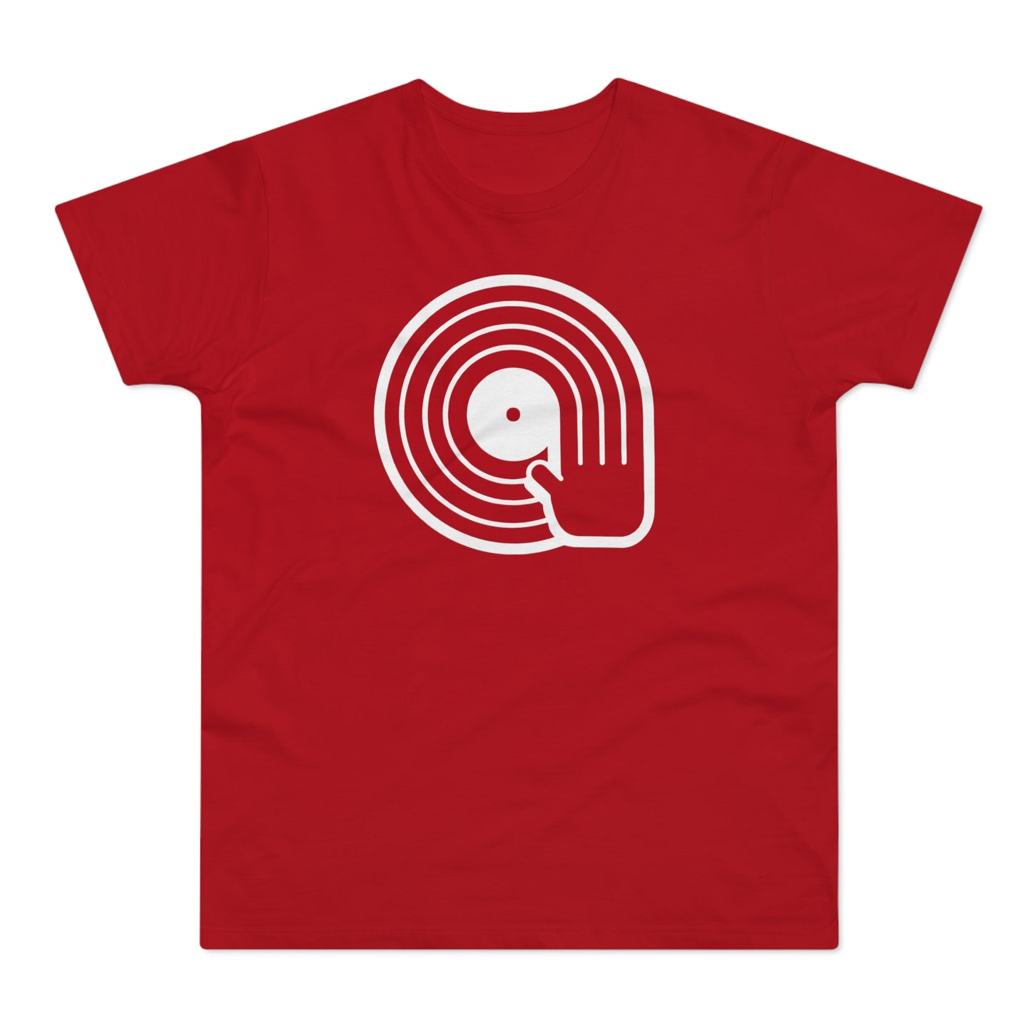 Vinyl Scratching T Shirt (Standardgewicht)