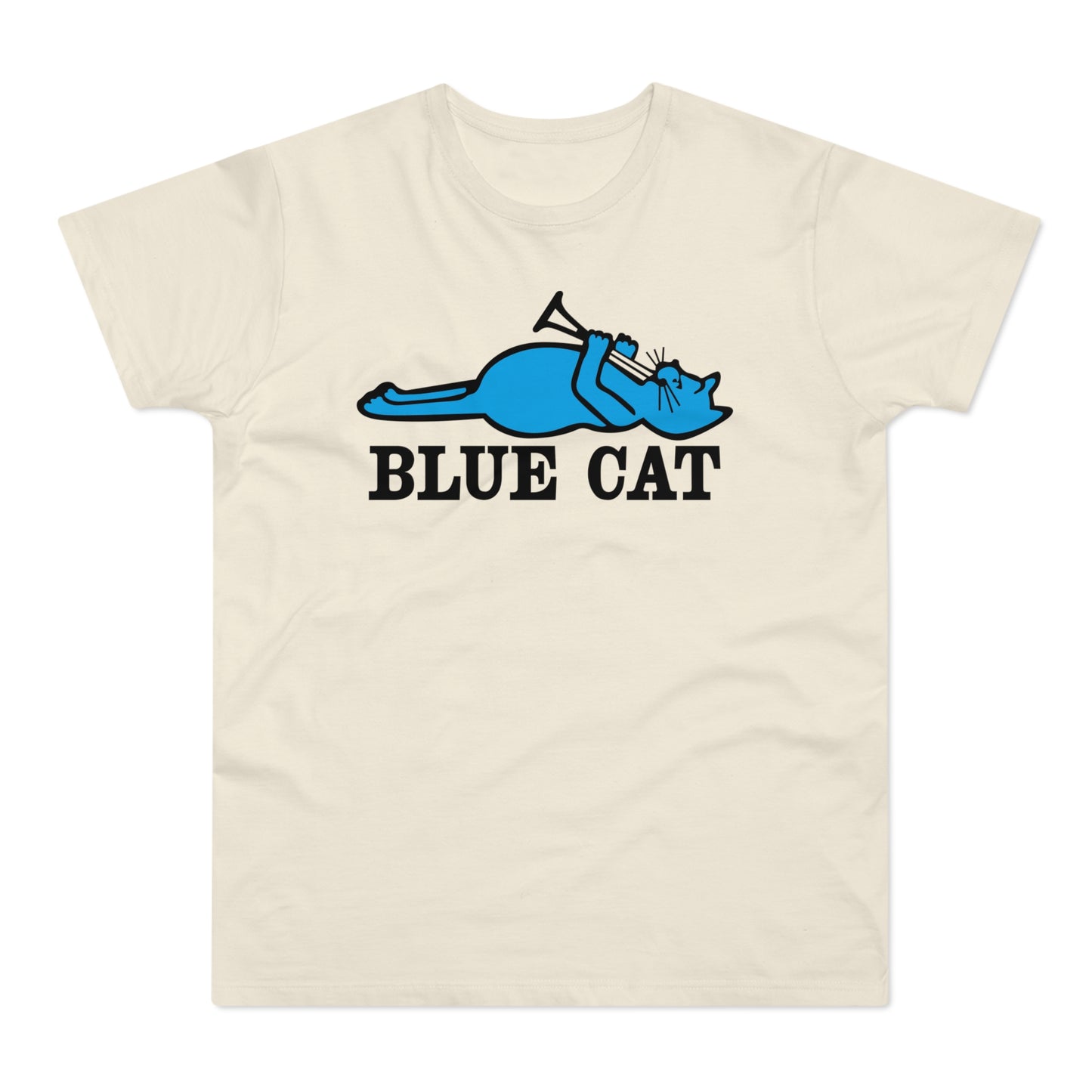 Blue Cat Records T Shirt (Standardgewicht)