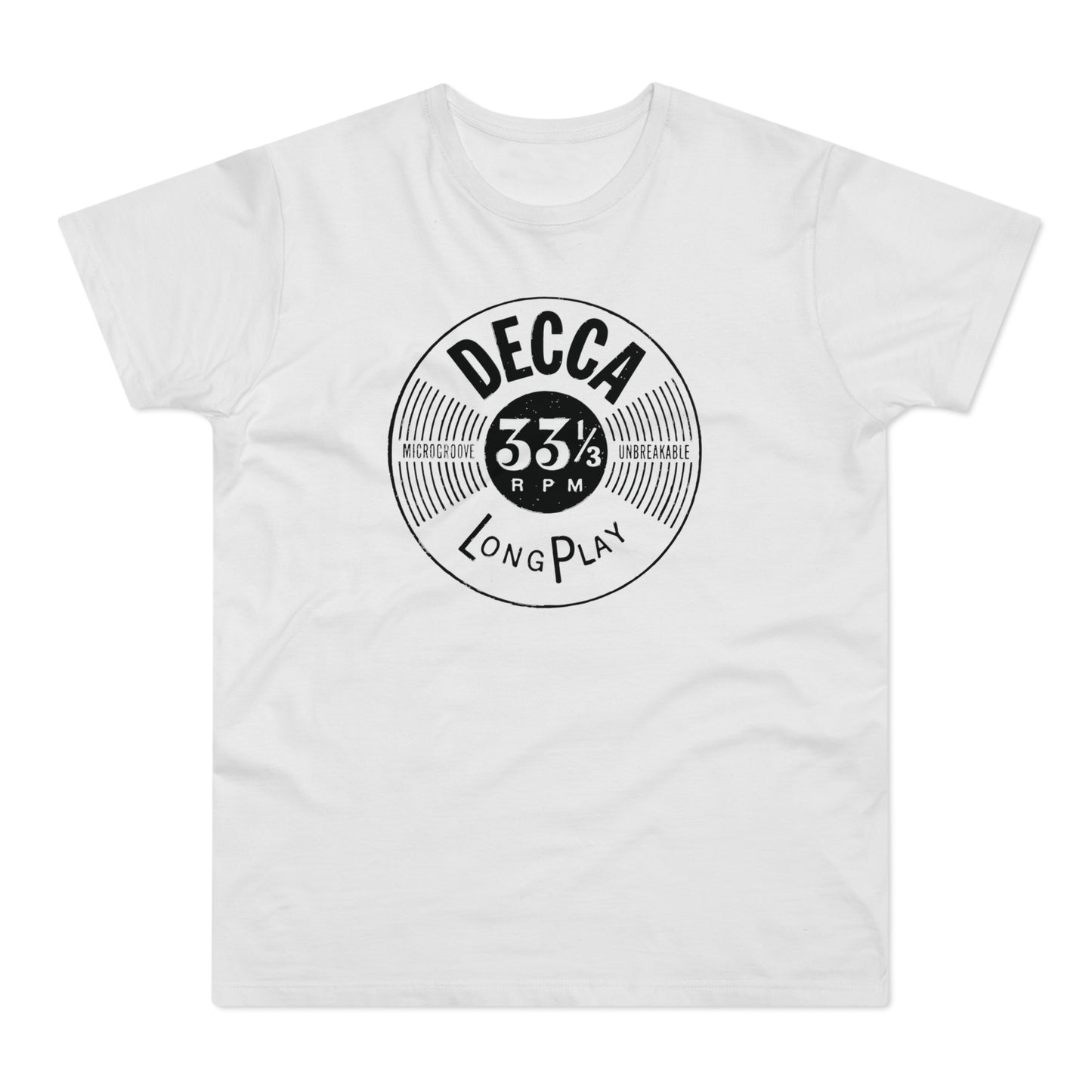 Decca Records Long Play T Shirt (Standardgewicht)