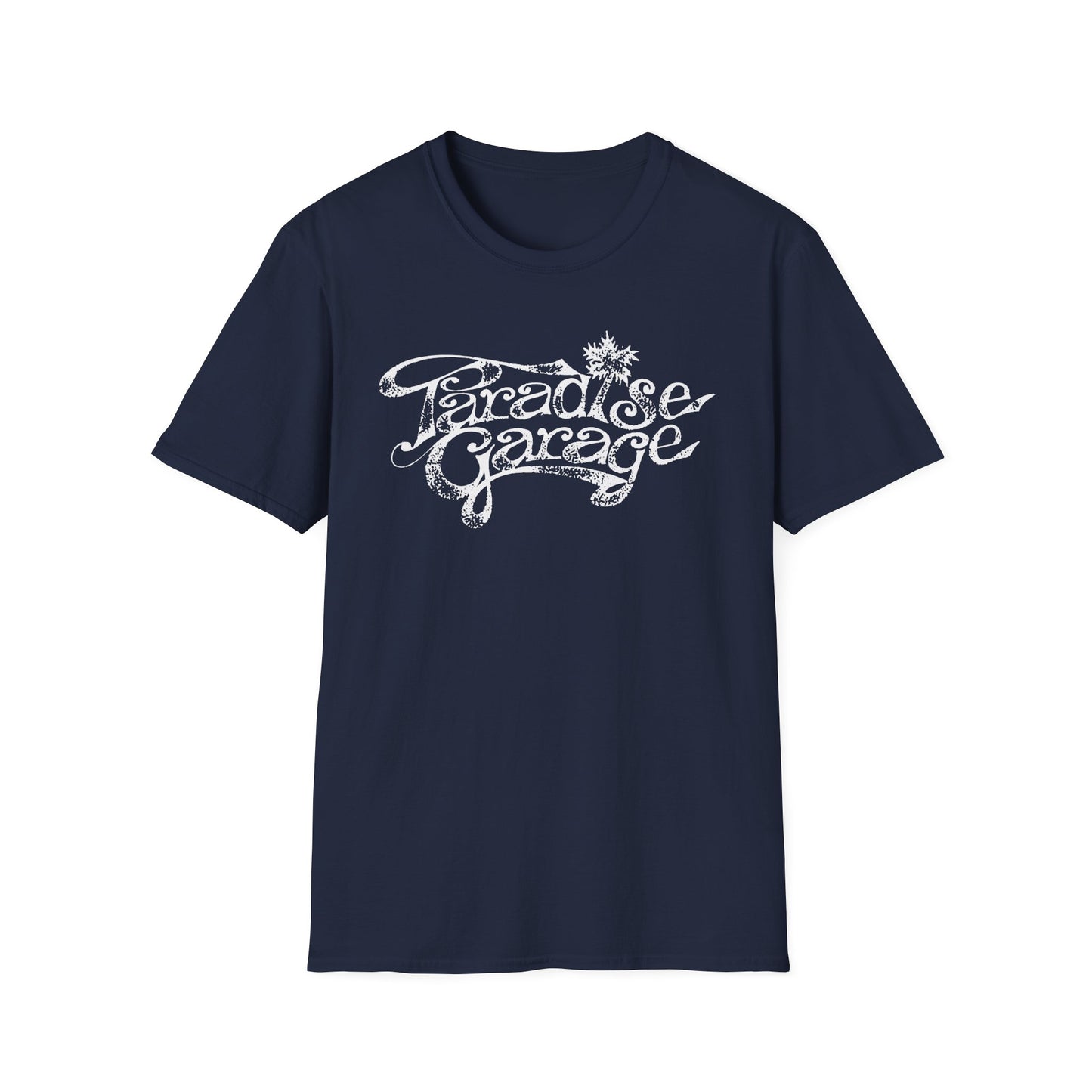 Paradise Garage T Shirt Imprimé Vieilli