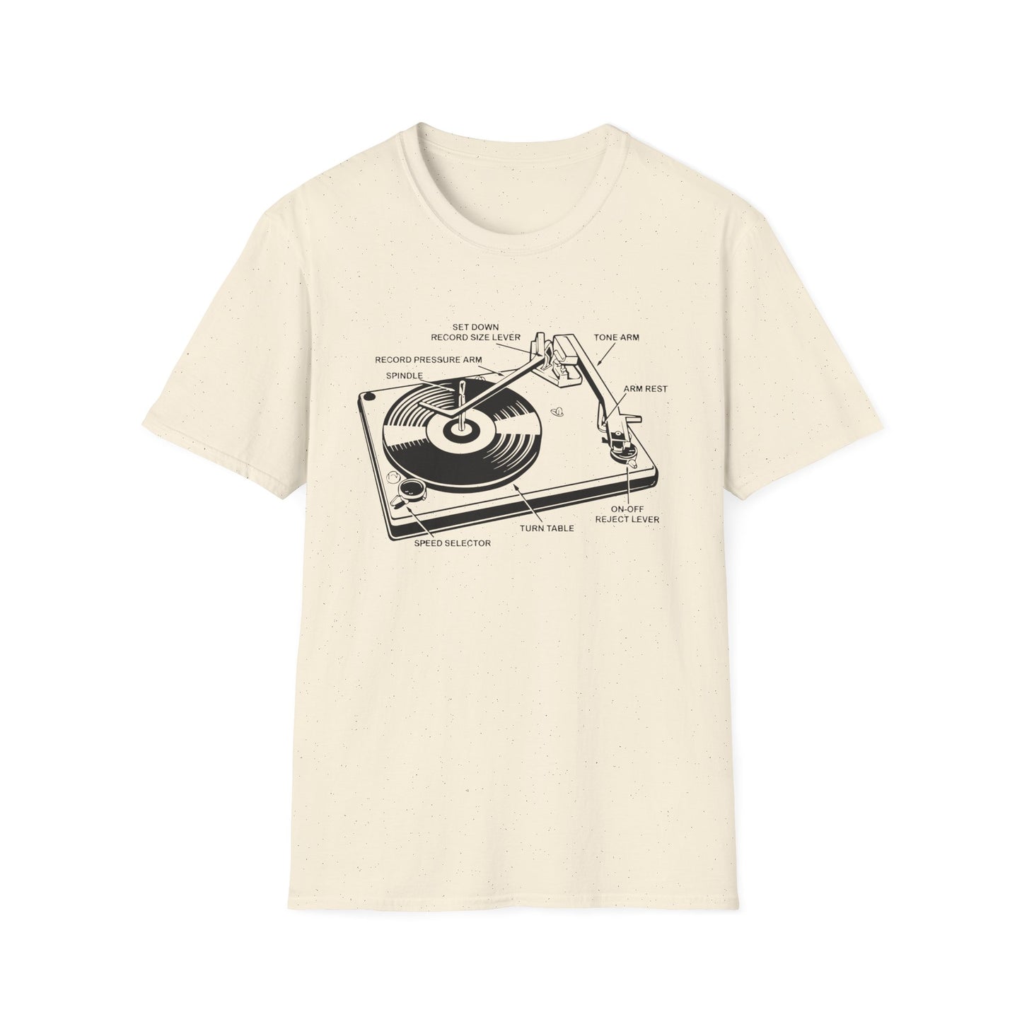 Vinyl Record Player Turntable T Shirt