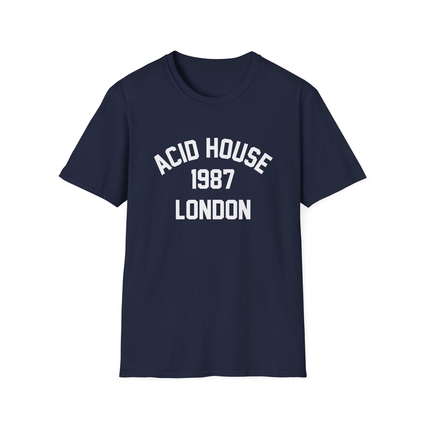 London 1987 Acid House T Shirt (M) - DEADSTOCK - NUR NOCH 1 STÜCK - 50 % RABATT