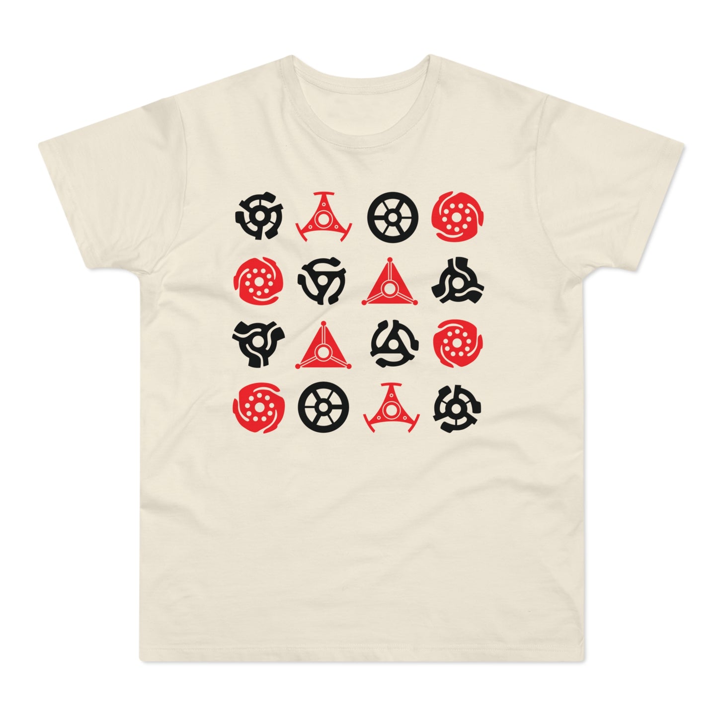 16 Record Adaptors T Shirt (Standardgewicht)