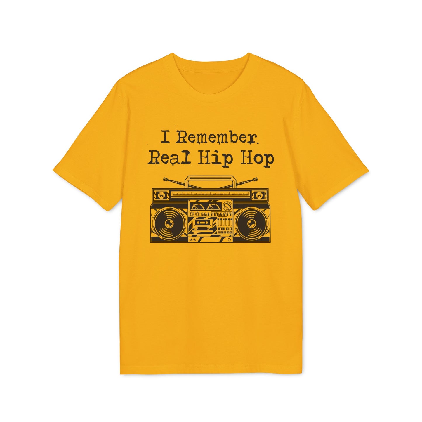 I Remember Real Hip Hop Bio-T-Shirt (Premium Qualität)