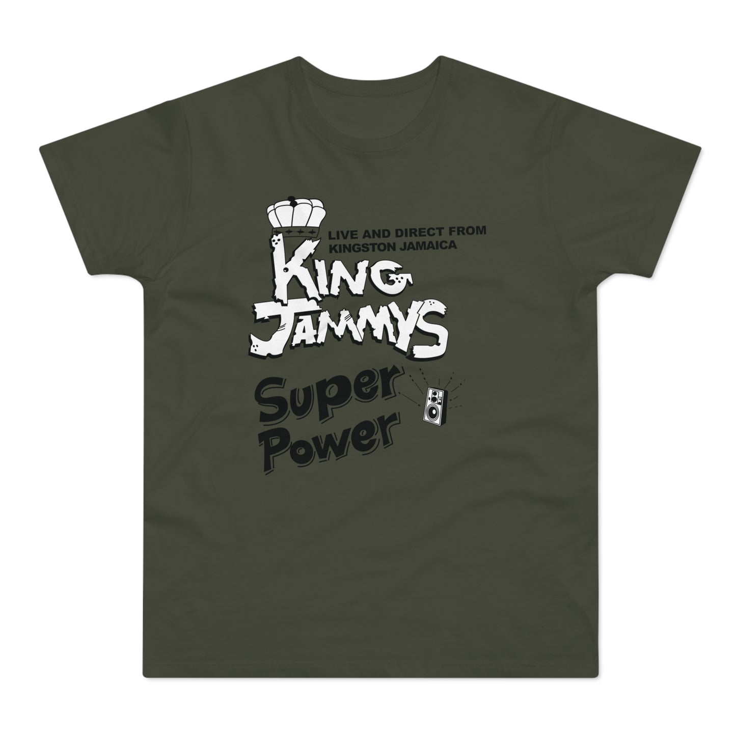 King Jammy's Super Power T Shirt (Standardgewicht)