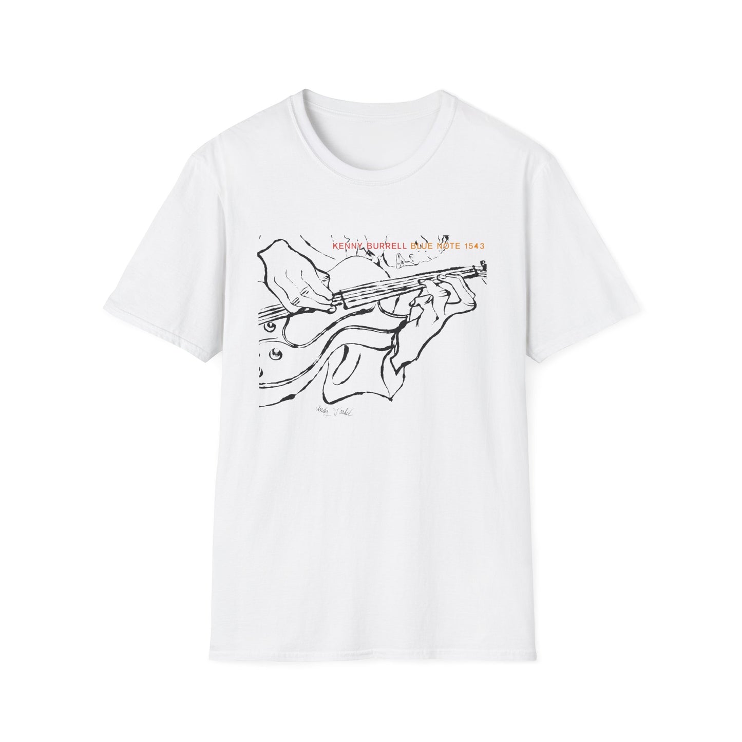 Kenny Burrell T Shirt (L) - DEADSTOCK - NUR NOCH 1 STÜCK - 50 % RABATT