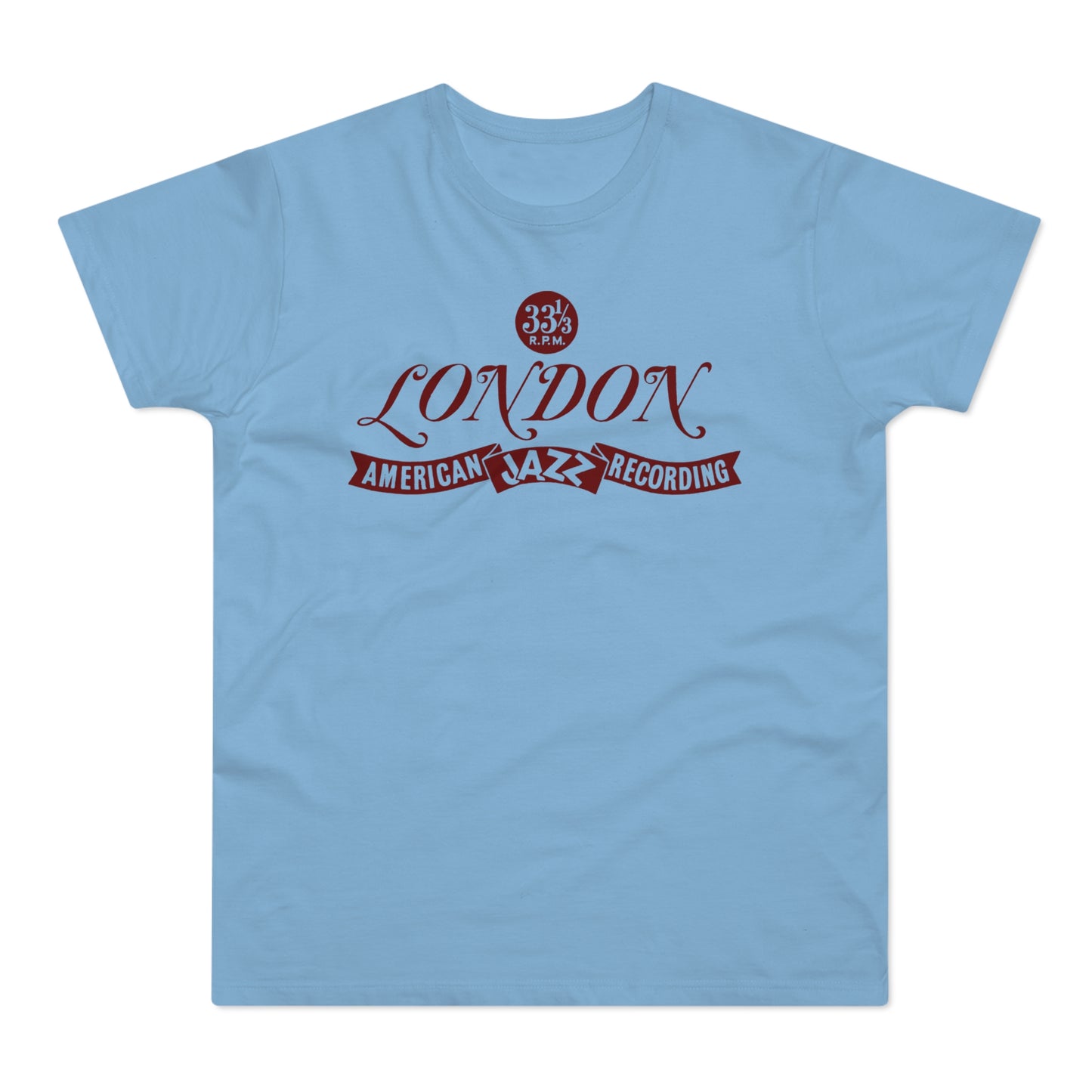 London American Jazz Records T Shirt (Standardgewicht)
