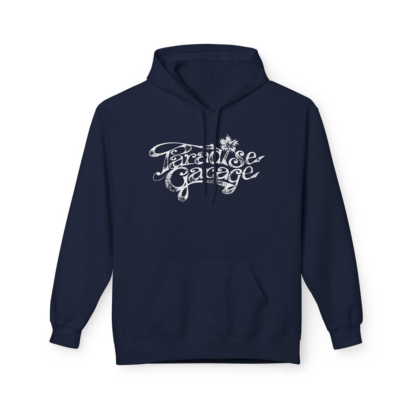 Paradise Garage Hoodie Distressed Print