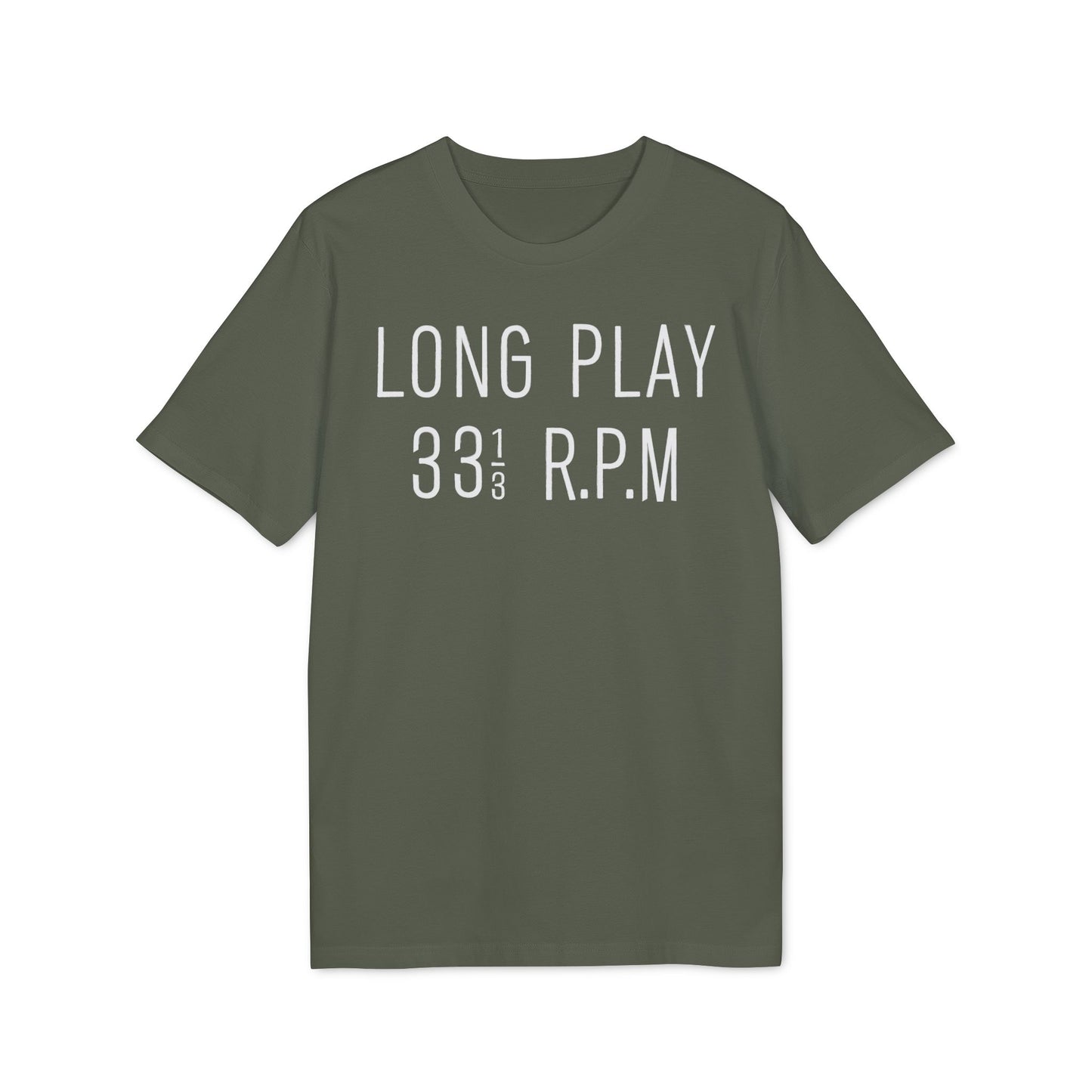 Long Play 33 1/3 RPM Bio-T-Shirt (Premium Qualität)