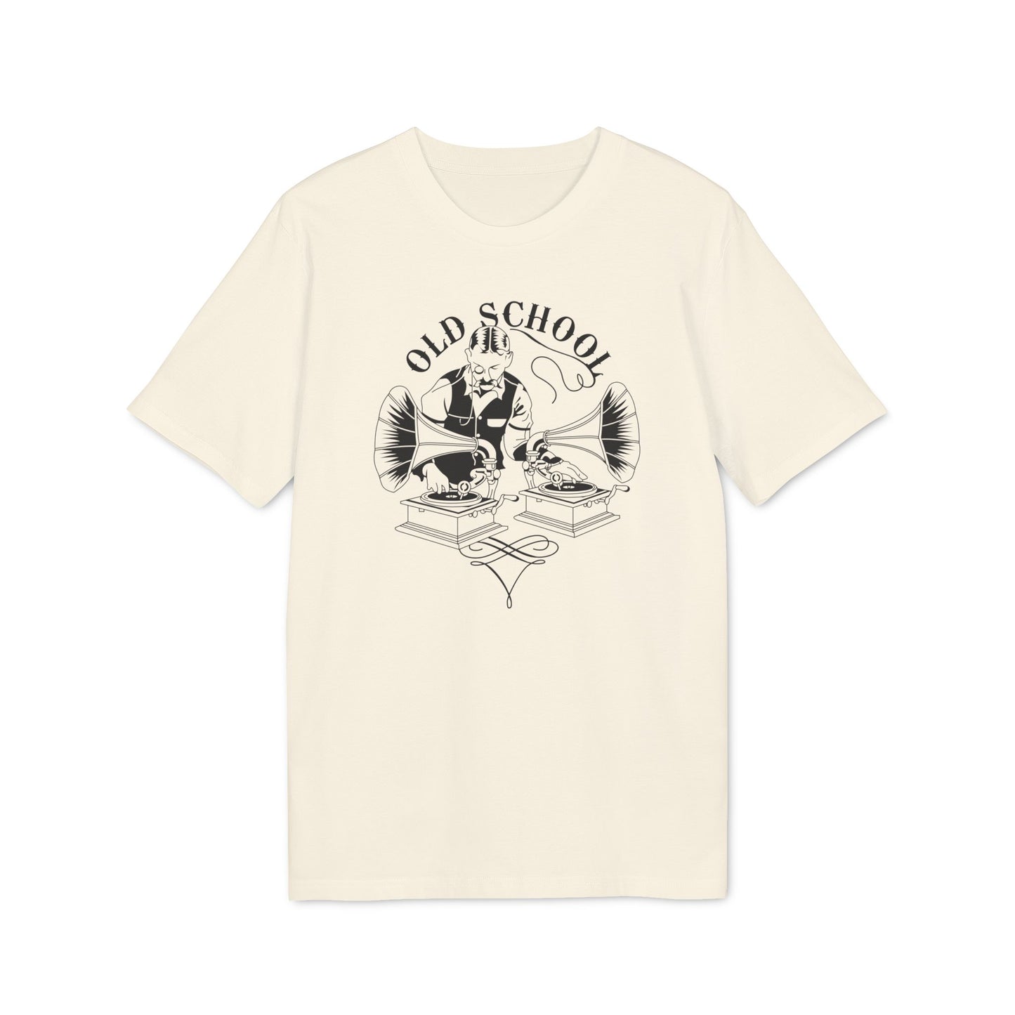 Old School DJ Bio-T-Shirt (Premium Qualität)