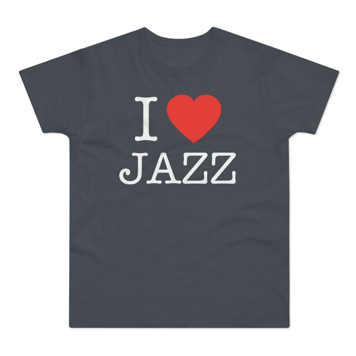 I Love Jazz T Shirt (Standardgewicht)