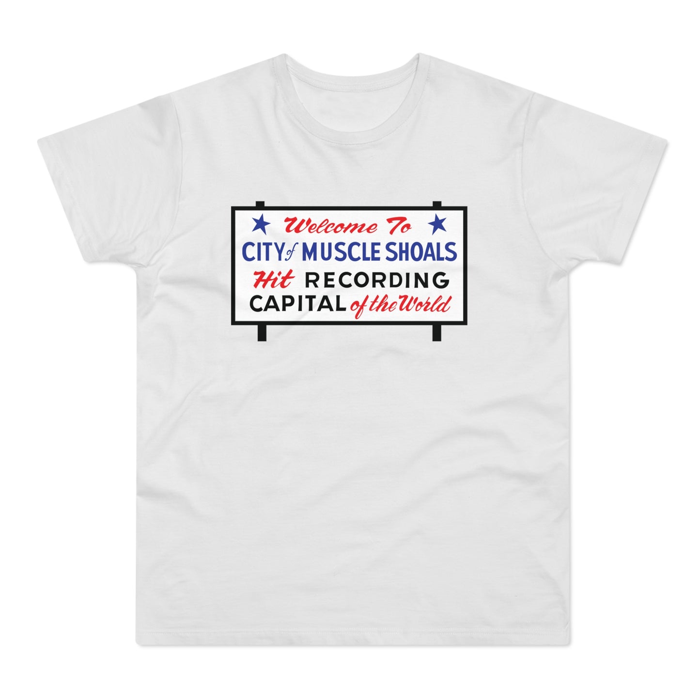 Welcome To Muscle Shoals T Shirt (Standardgewicht)