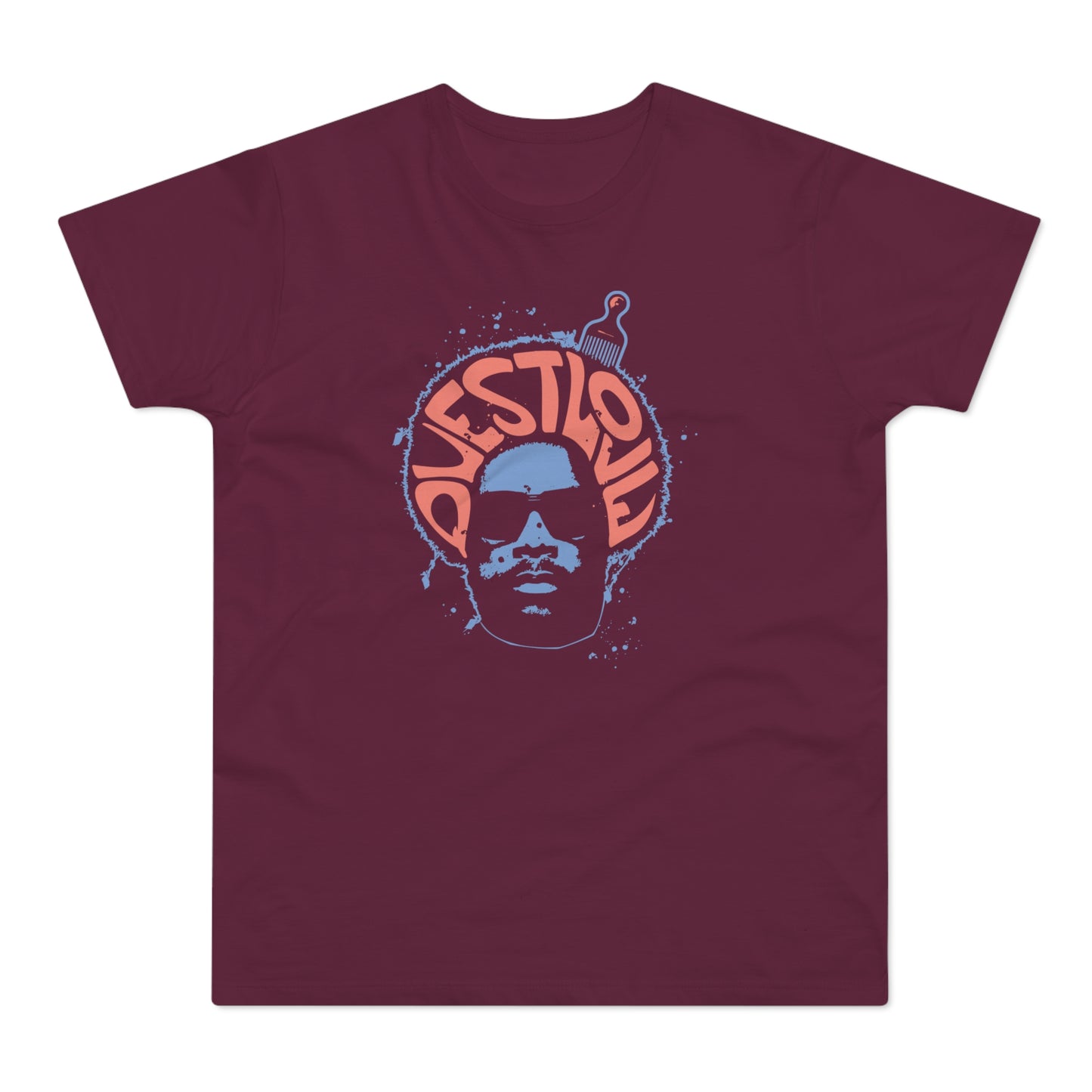 Questlove Afro T Shirt (Standardgewicht)