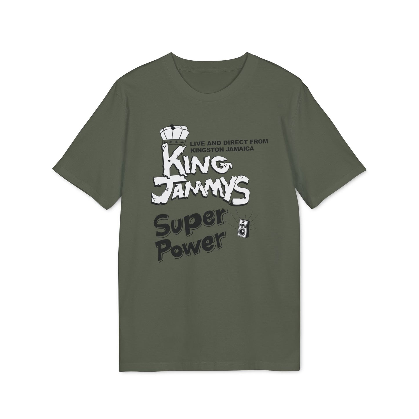 King Jammy's Super Power Bio-T-Shirt (Premium Qualität)