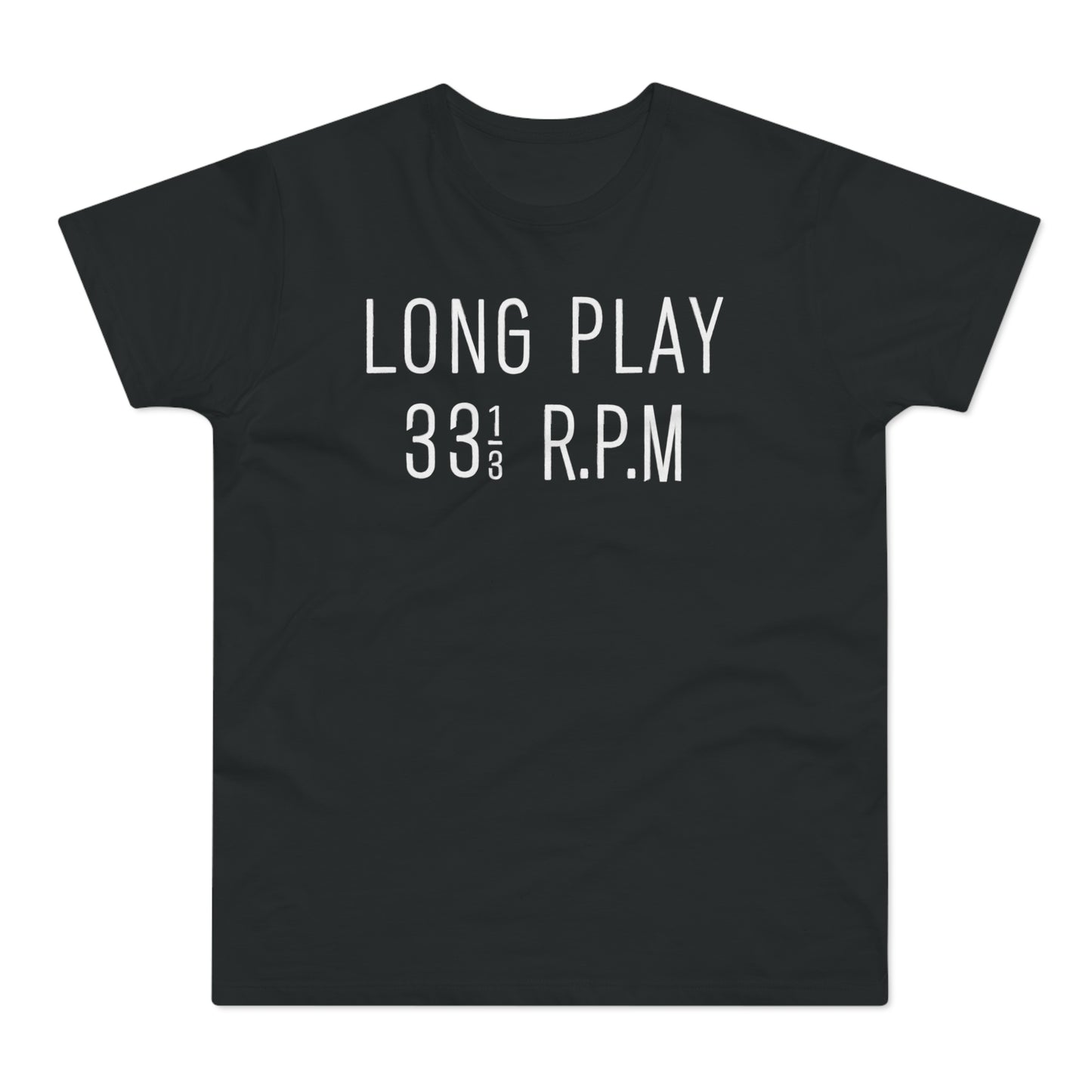 Long Play 33 1/3 RPM T Shirt (Standardgewicht)