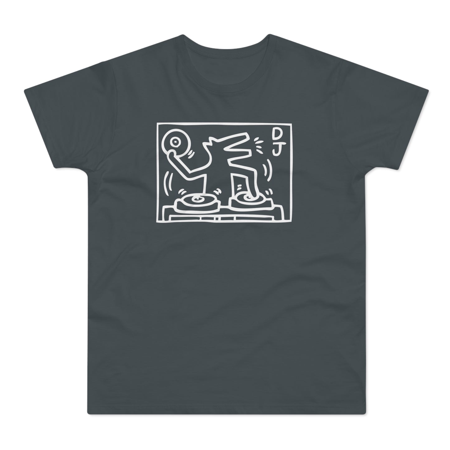 DJ Dog T Shirt (Standardgewicht)