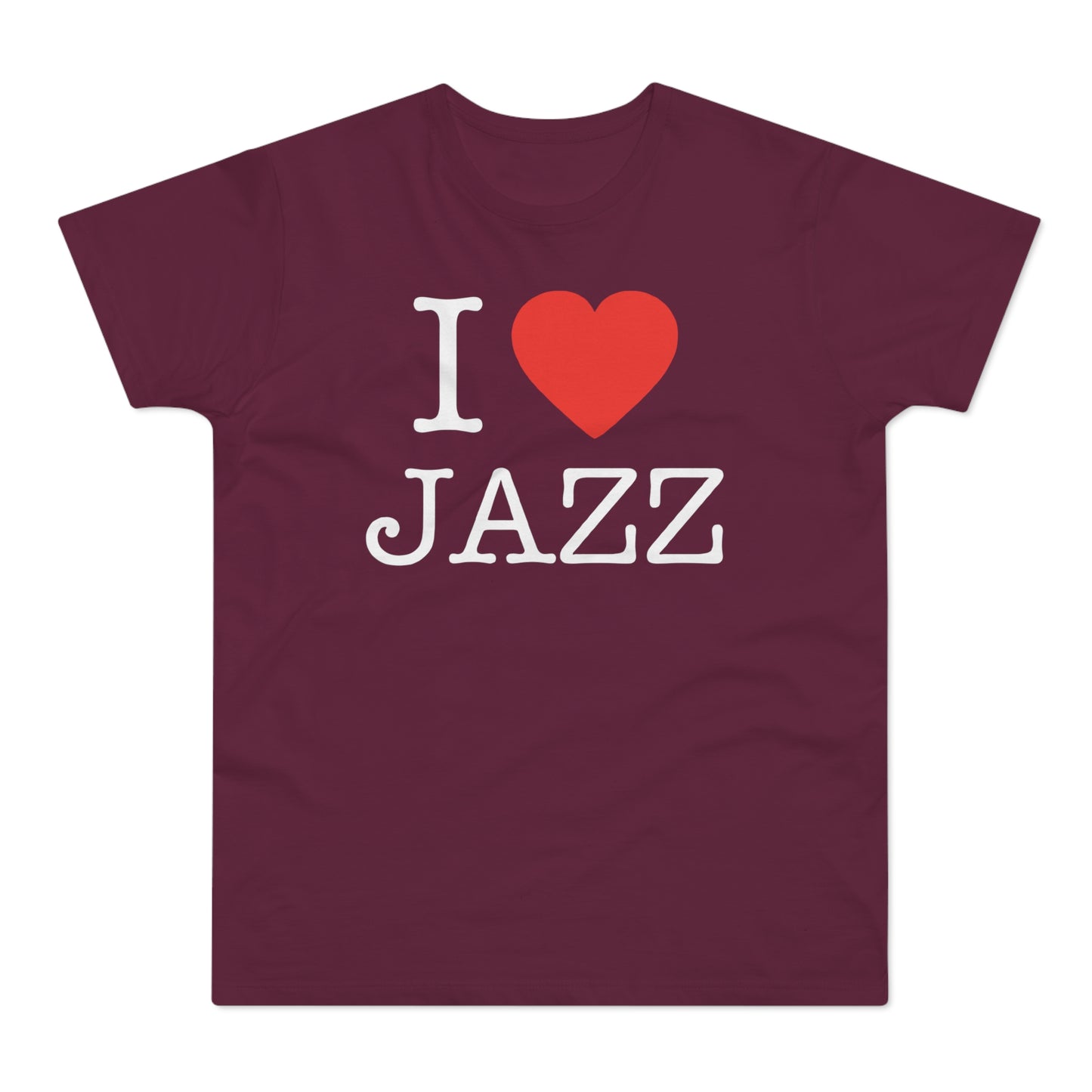 I Love Jazz T Shirt (Standardgewicht)
