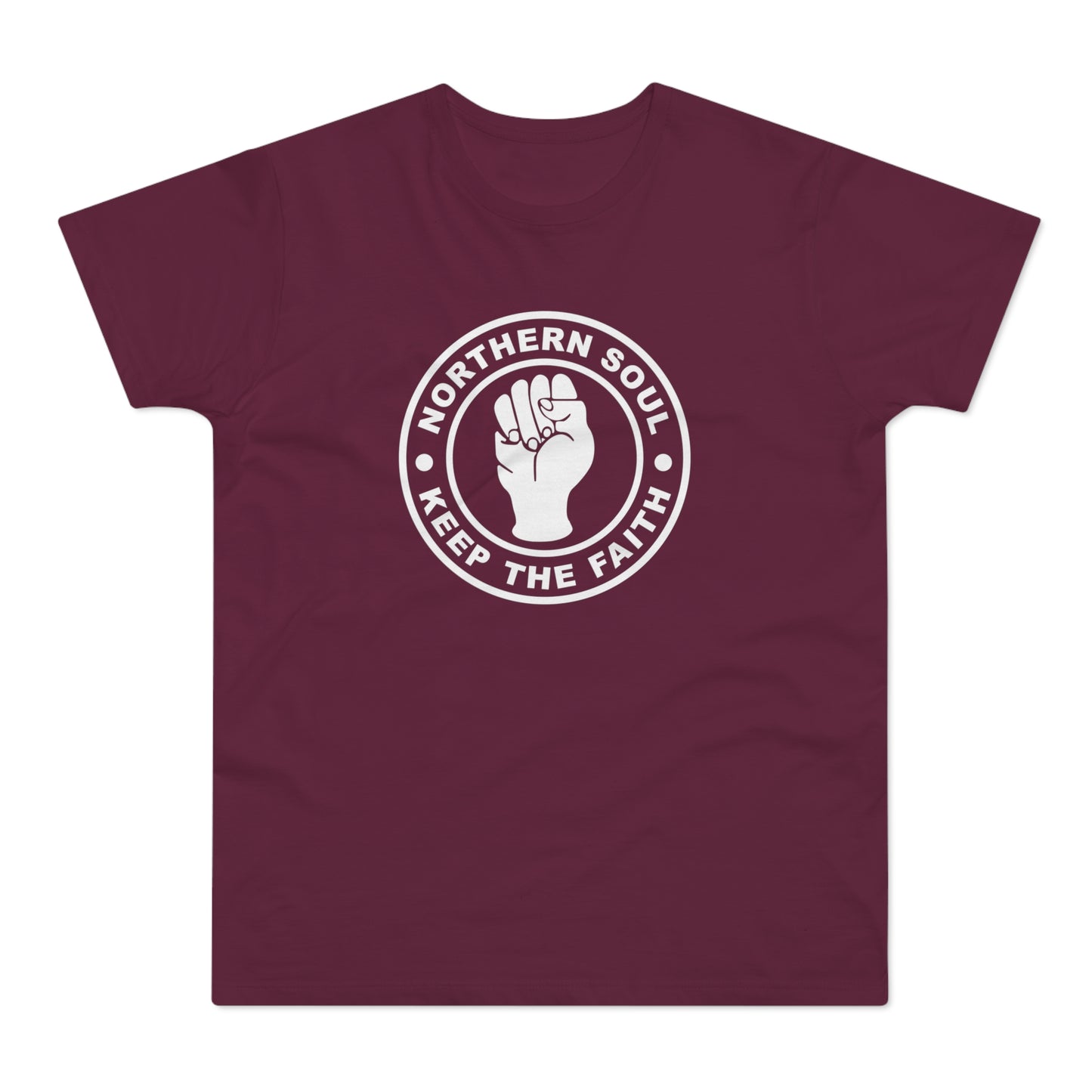 Northern Soul Keep The Faith T Shirt (Standardgewicht)