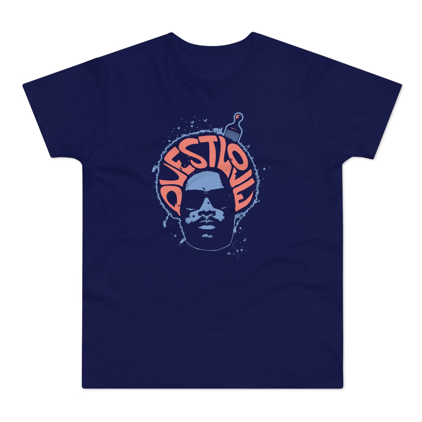 Questlove Afro T Shirt (Standardgewicht)