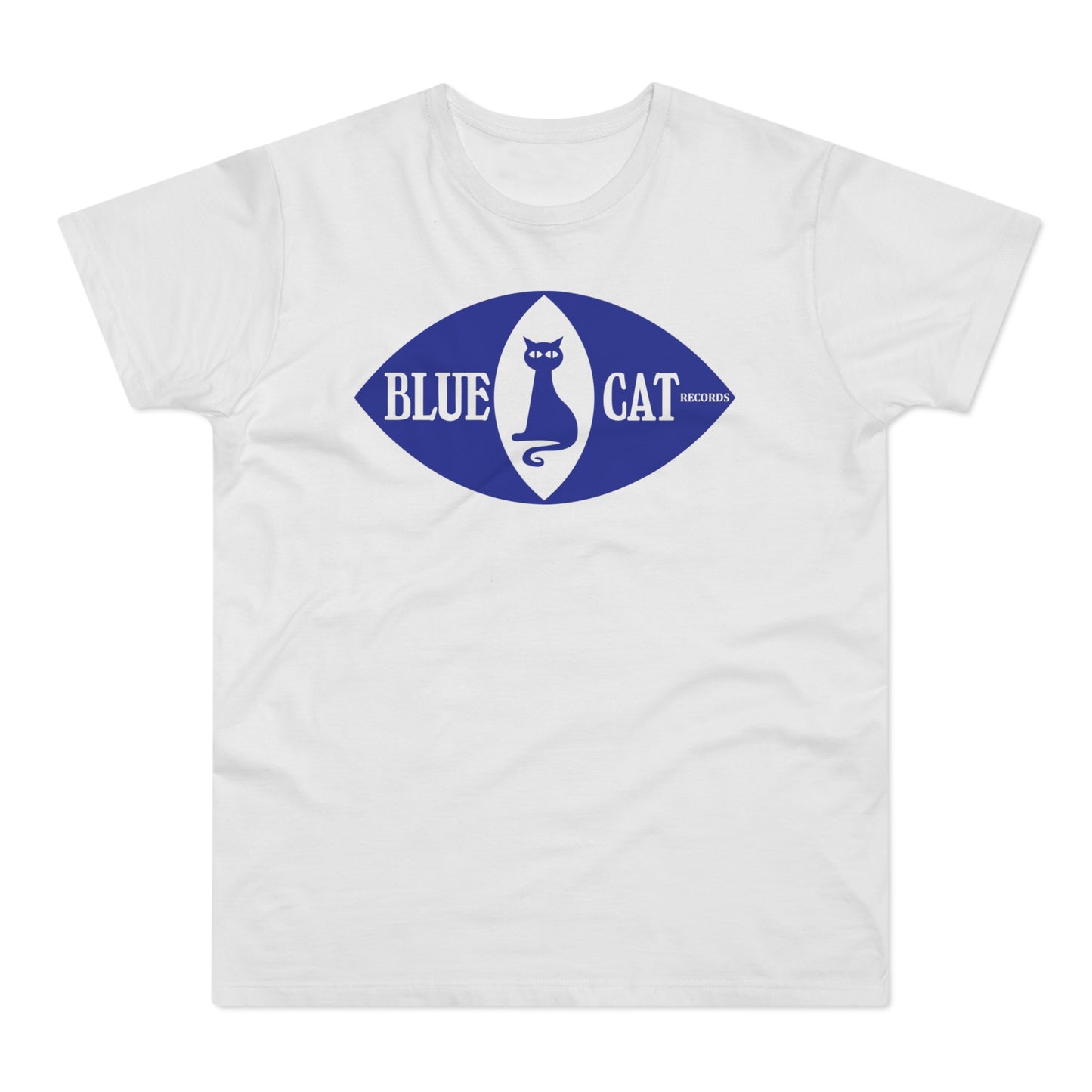 Blue Cat Records Eye T Shirt (Standardgewicht)