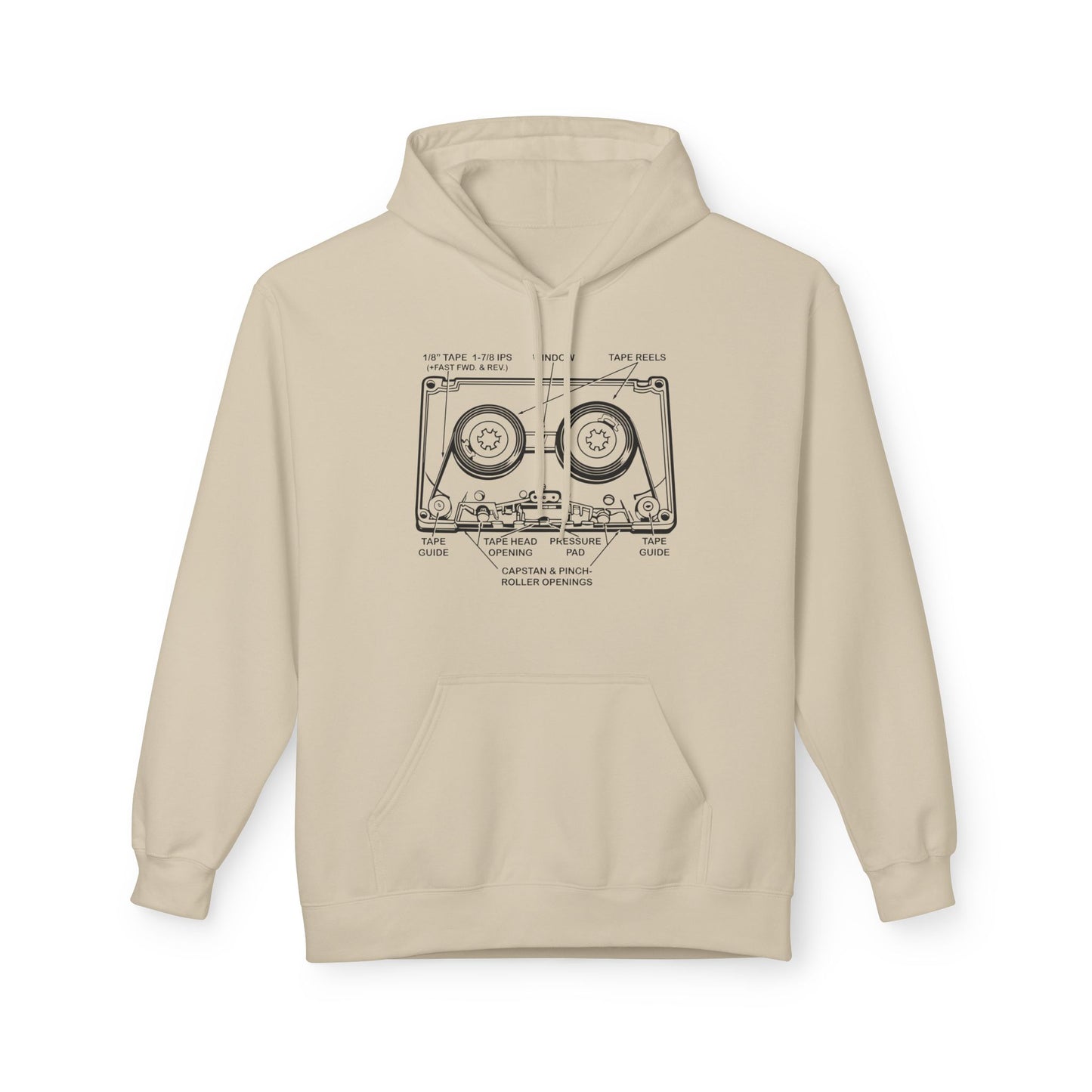 How It Works: Cassette Tape Hoodie