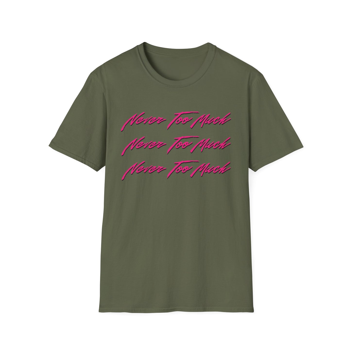 Never Too Much Luther Vandross T Shirt