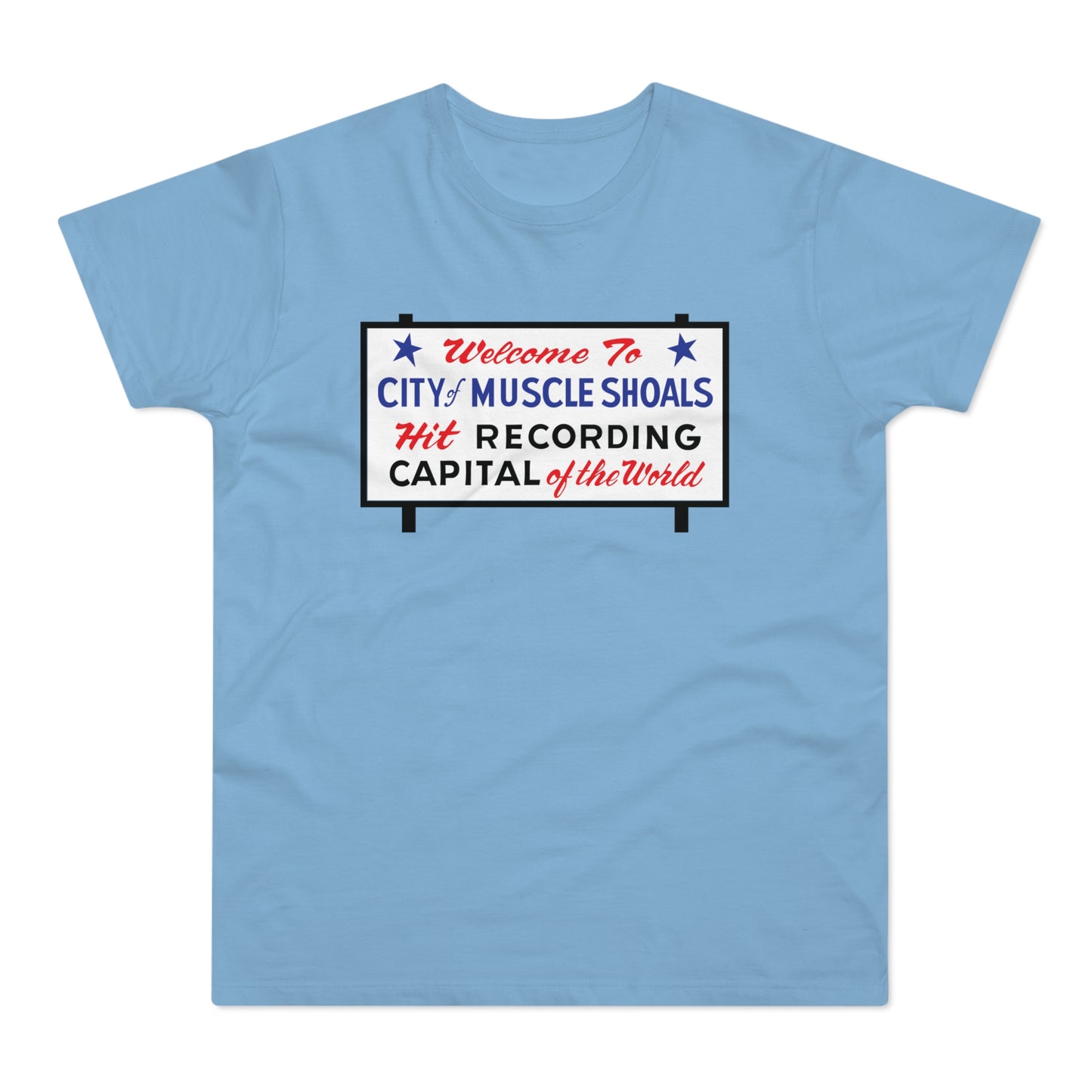 Welcome To Muscle Shoals T Shirt (Standardgewicht)