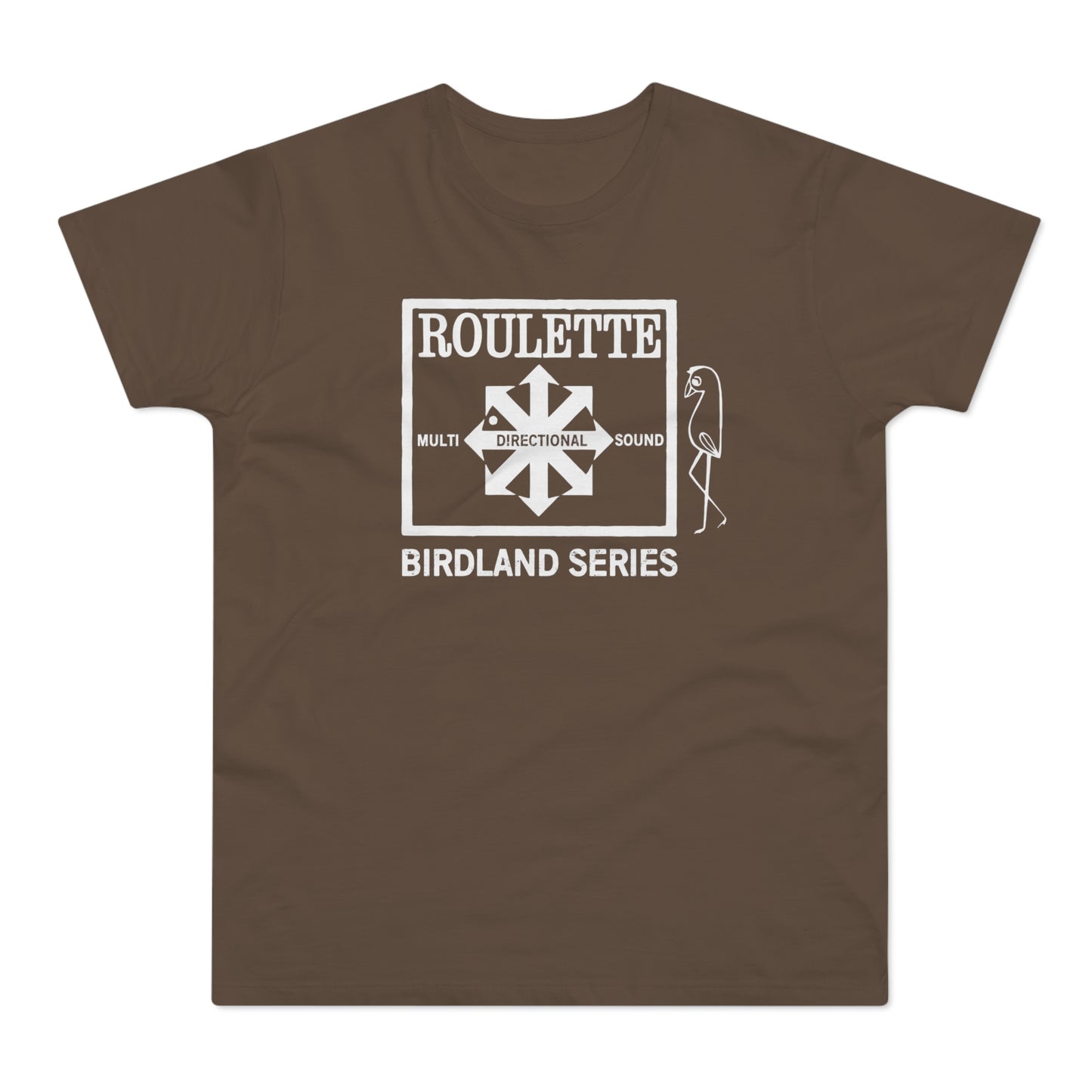 Roulette Records Birdland Series T Shirt (Standardgewicht)