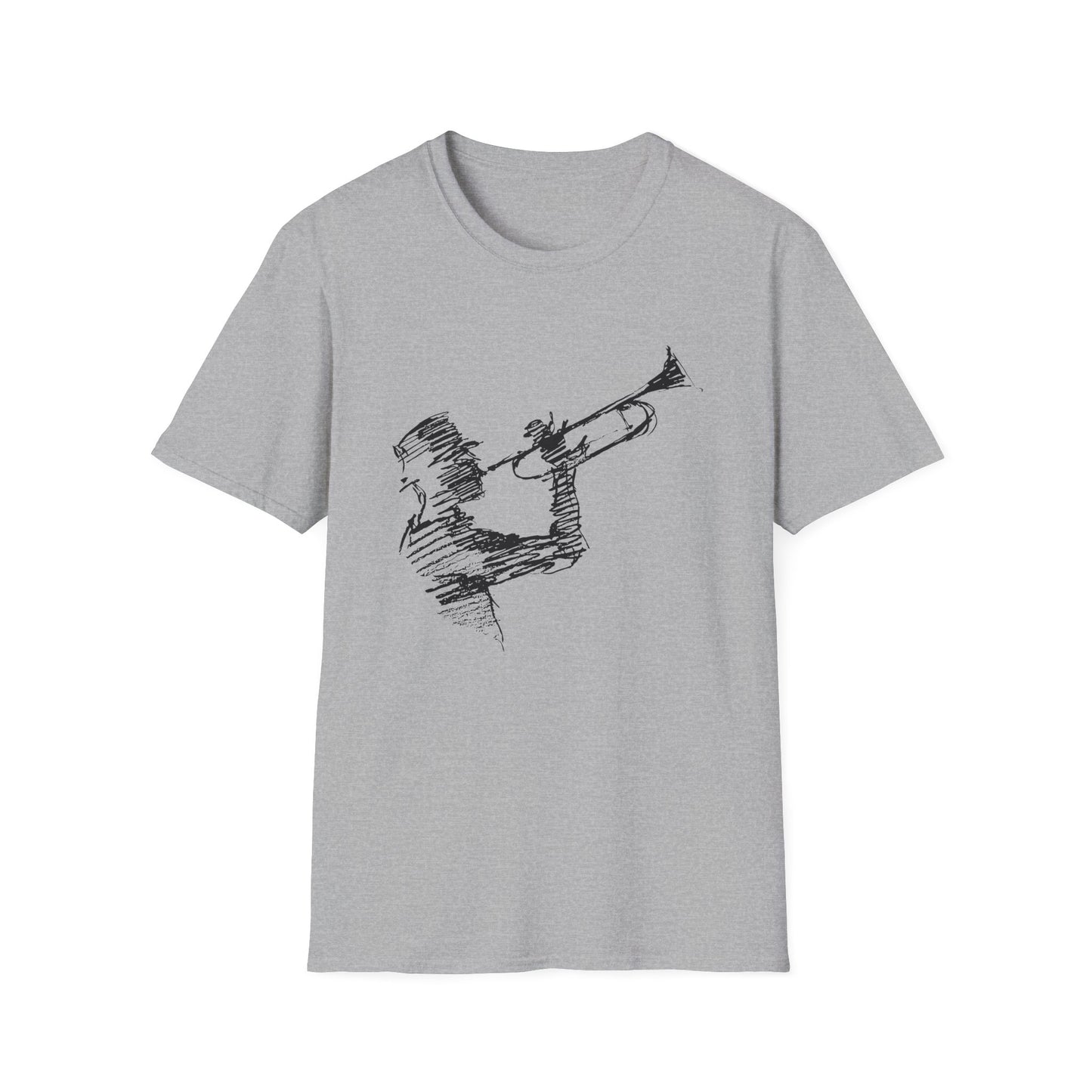 Jazz Trumpet Guy T Shirt (S) - DEADSTOCK - NUR NOCH 1 STÜCK - 50 % RABATT