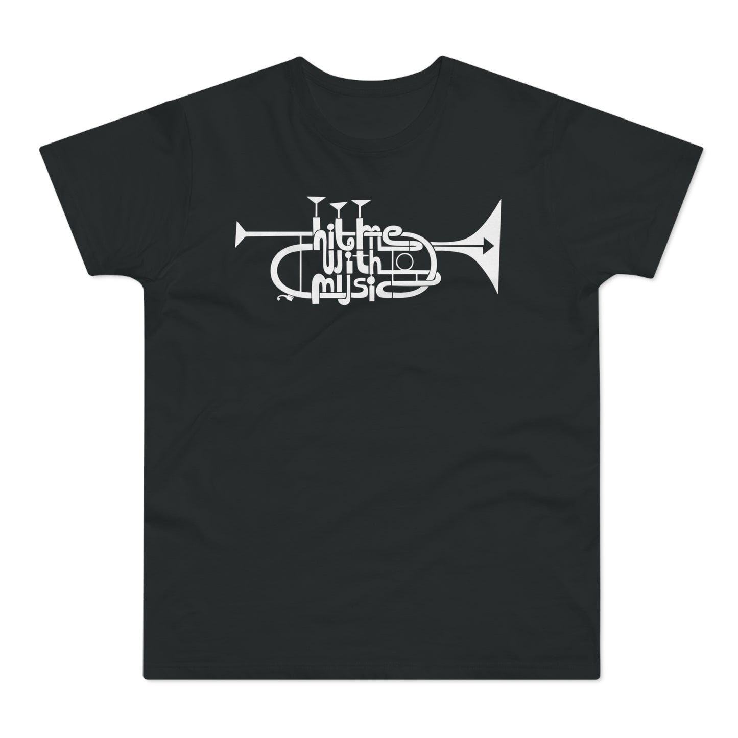Hit Me With Music T Shirt (Standardgewicht)