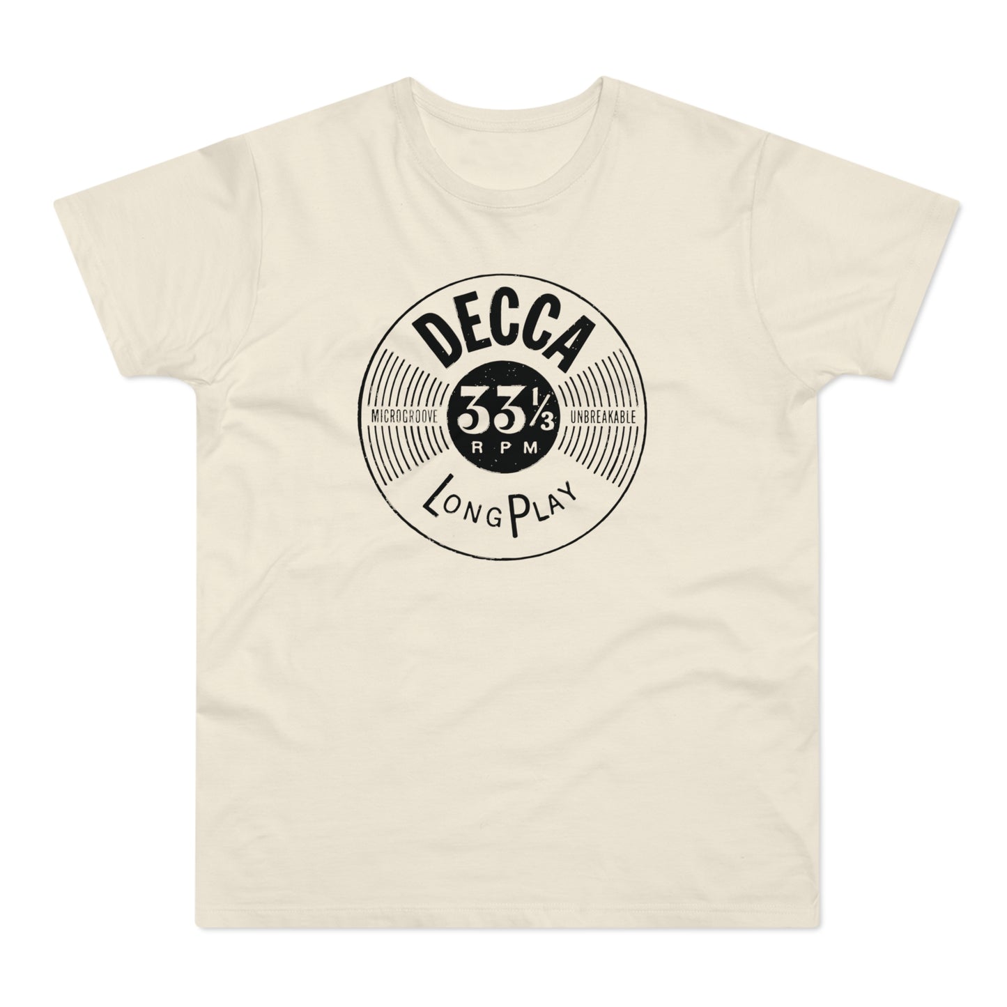 Decca Records Long Play T Shirt (Standardgewicht)