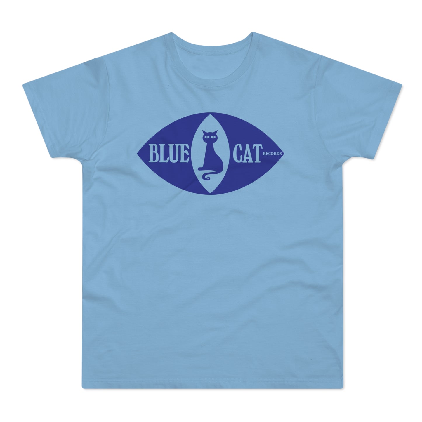 Blue Cat Records Eye T Shirt (Standardgewicht)