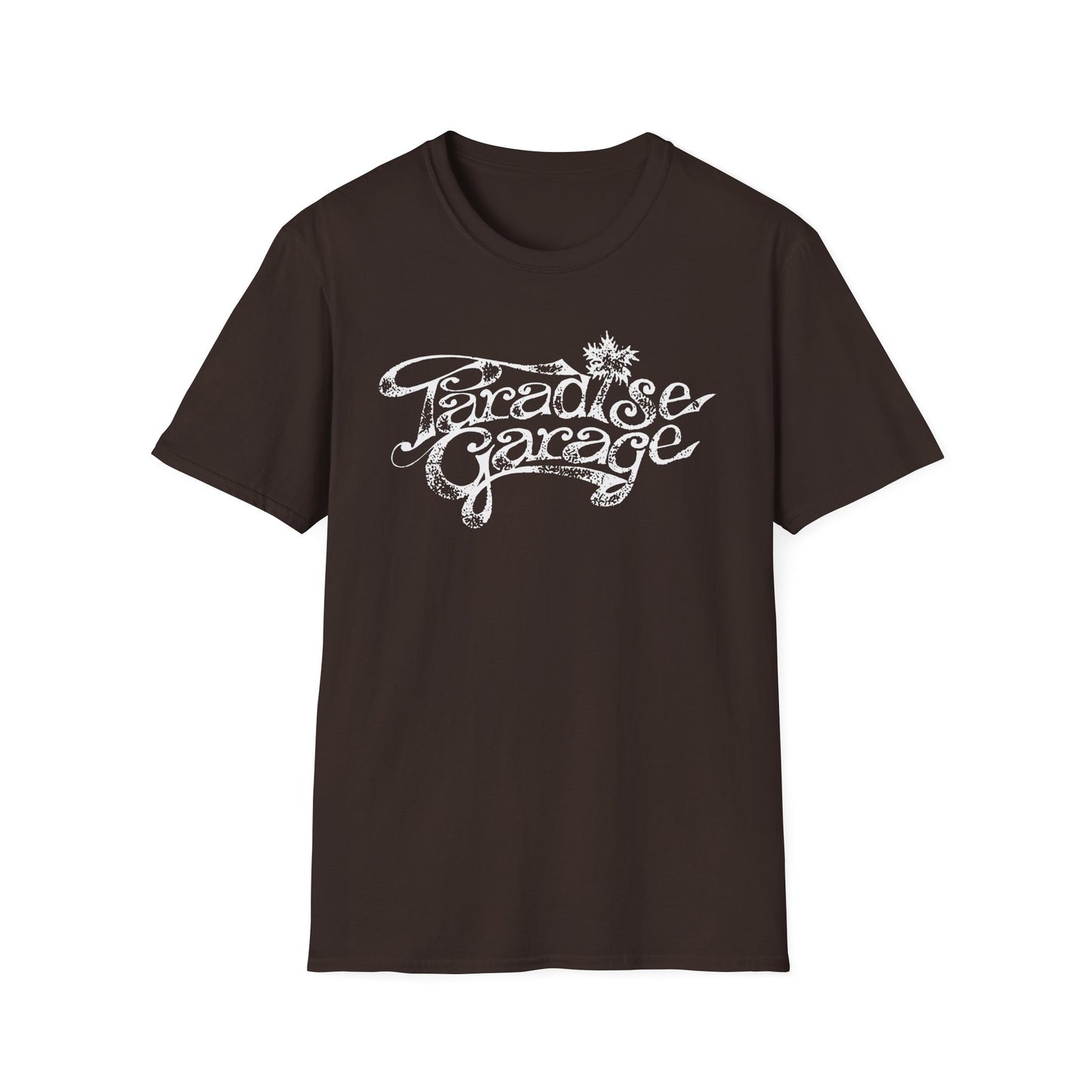Paradise Garage T Shirt Imprimé Vieilli