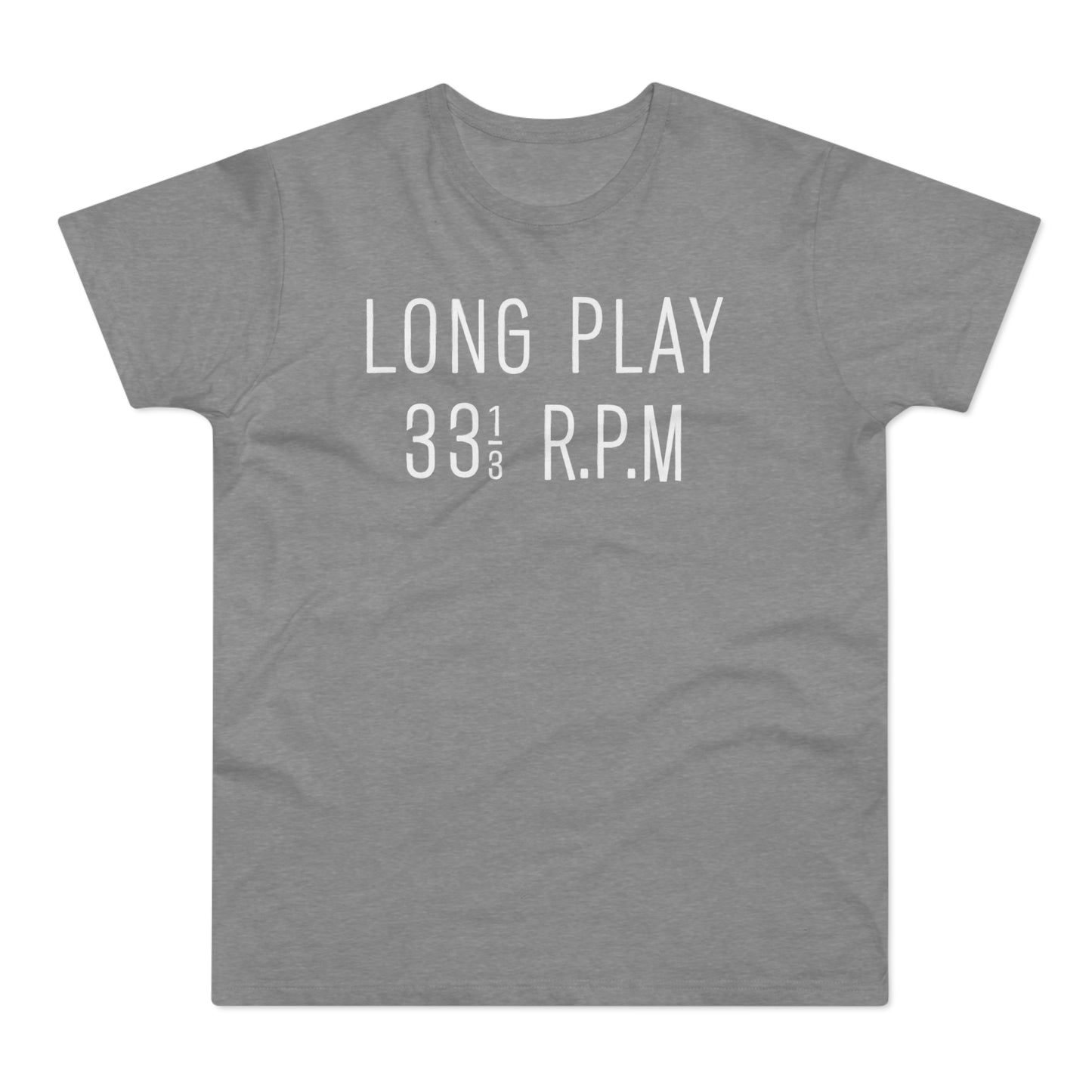 Long Play 33 1/3 RPM T Shirt (Standardgewicht)