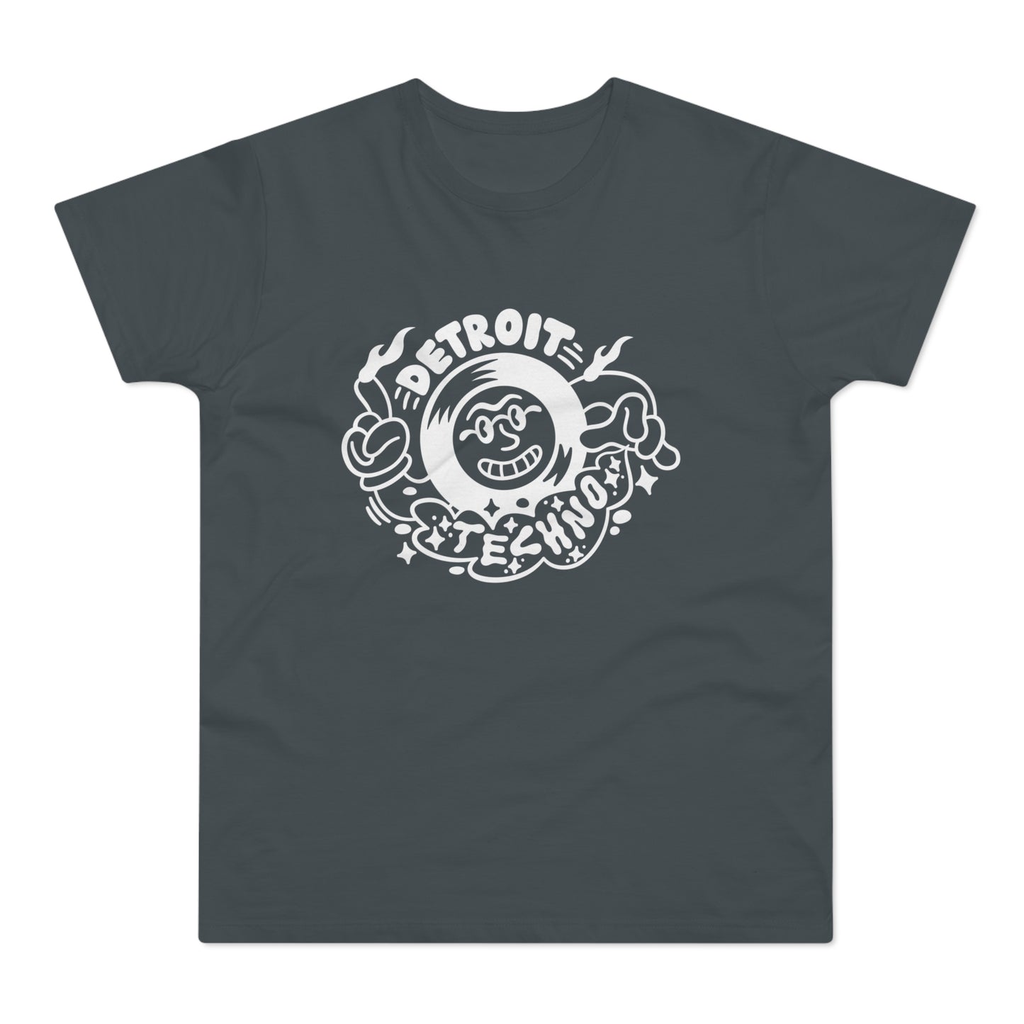 Detroit Techno 2 T Shirt (Standardgewicht)