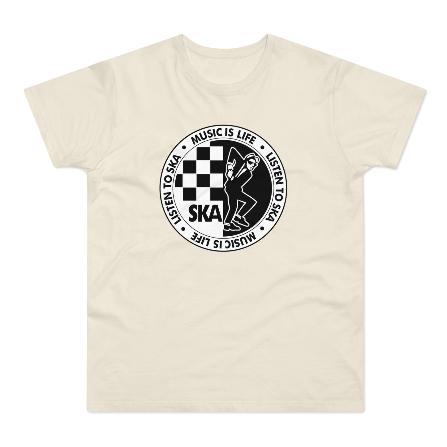 Music Is Life T Shirt (Standardgewicht)