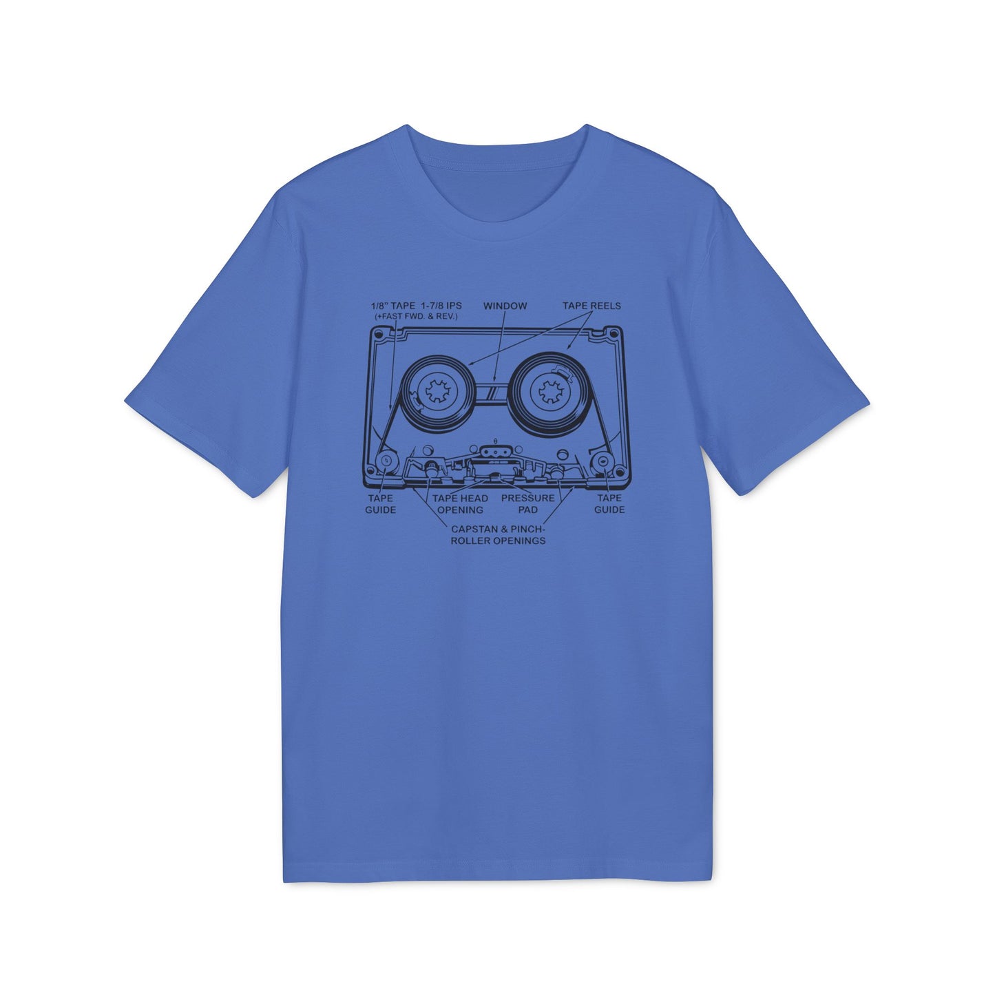 How It Works: Cassette Tape Bio-T-Shirt (Premium Qualität)