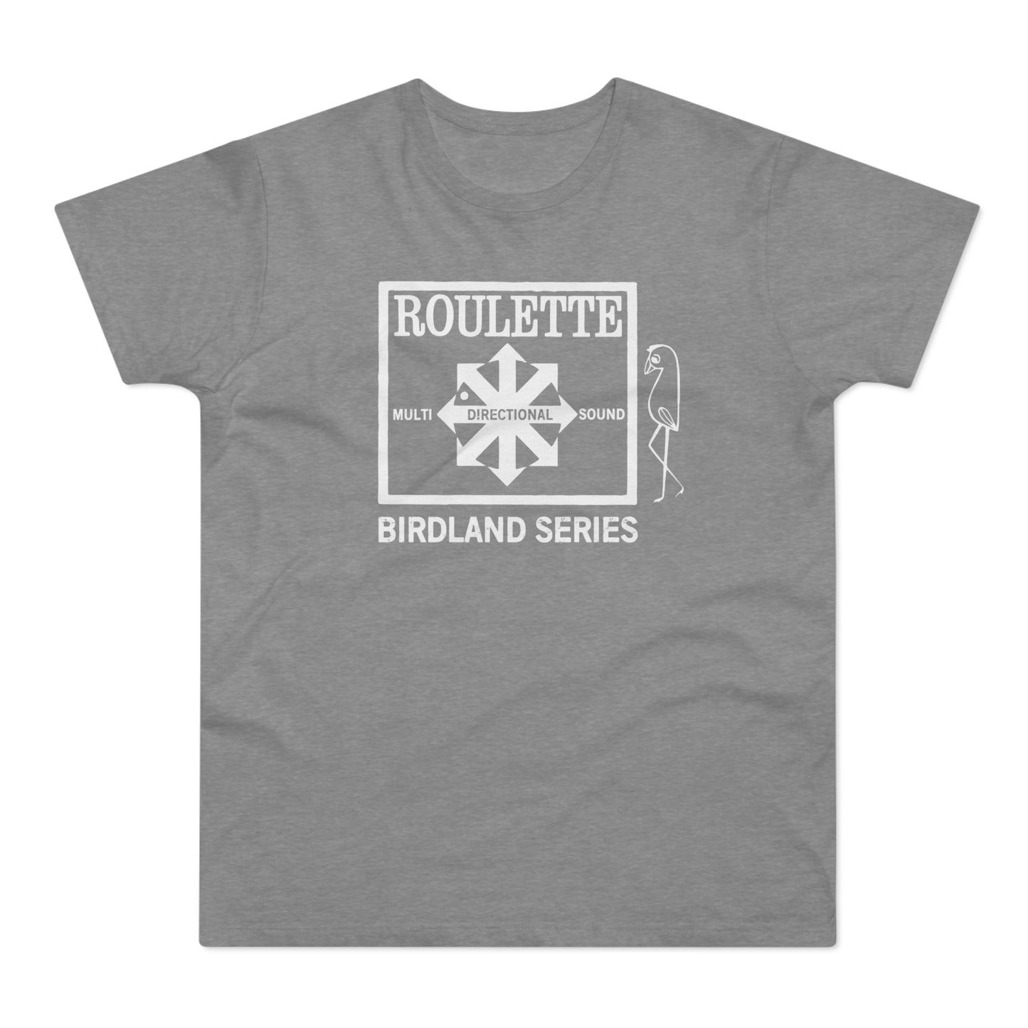 Roulette Records Birdland Series T Shirt (Standardgewicht)