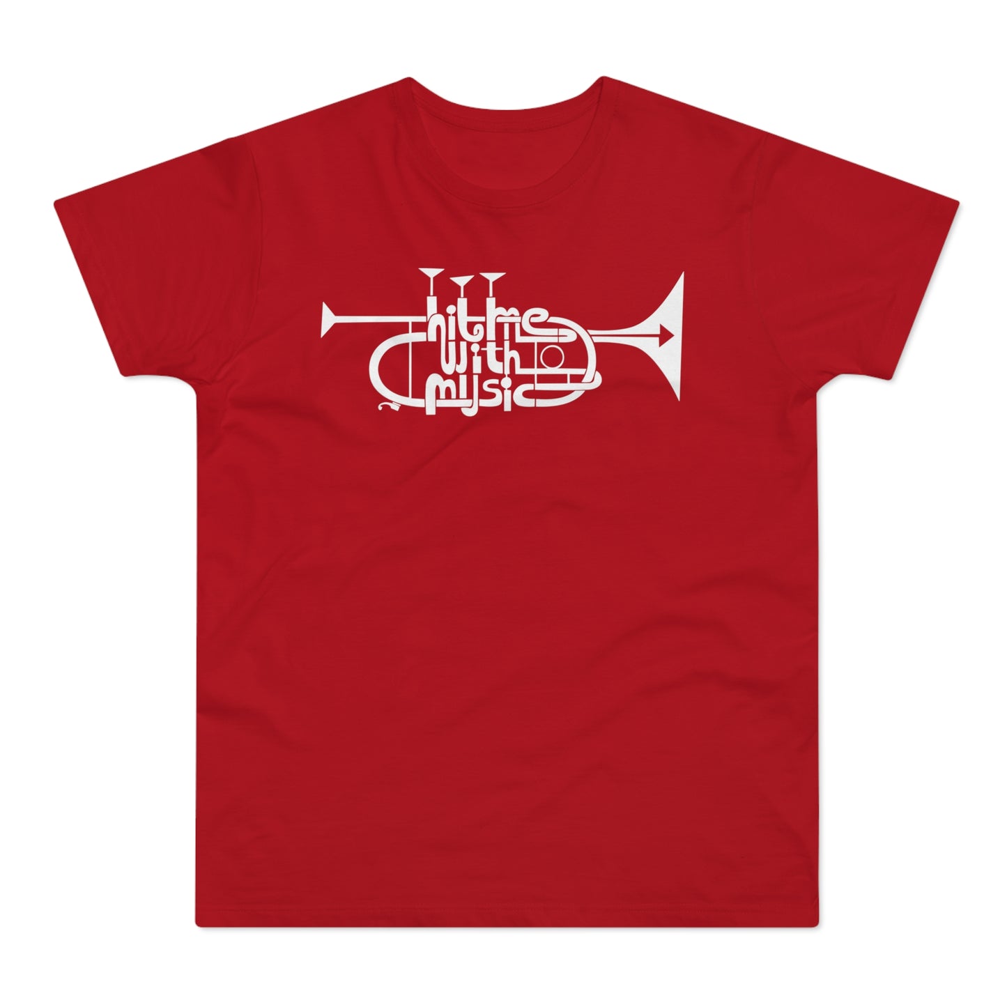 Hit Me With Music T Shirt (Standardgewicht)