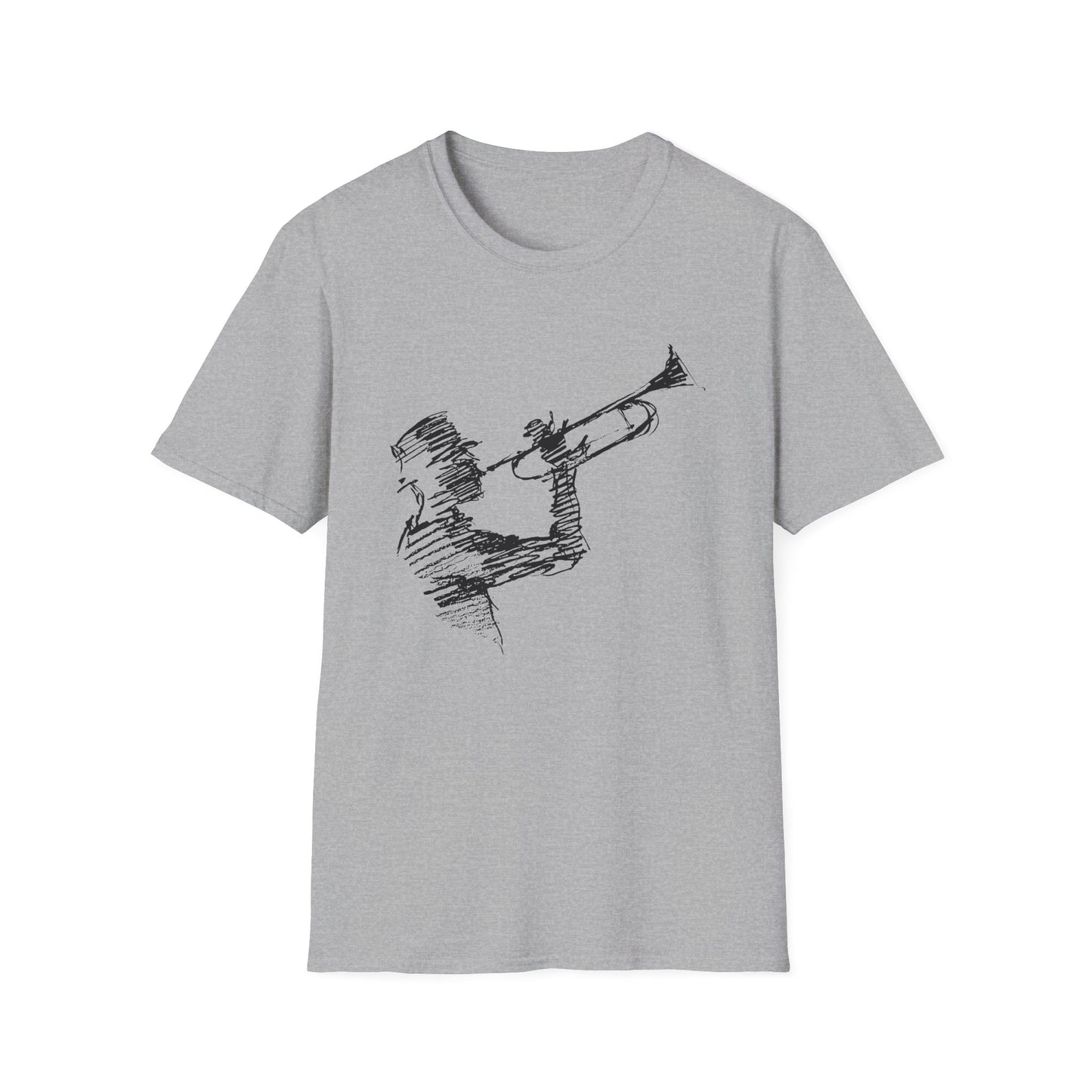 Jazz Trumpet Guy T Shirt (XL) - DEADSTOCK - NUR NOCH 1 STÜCK - 50 % RABATT