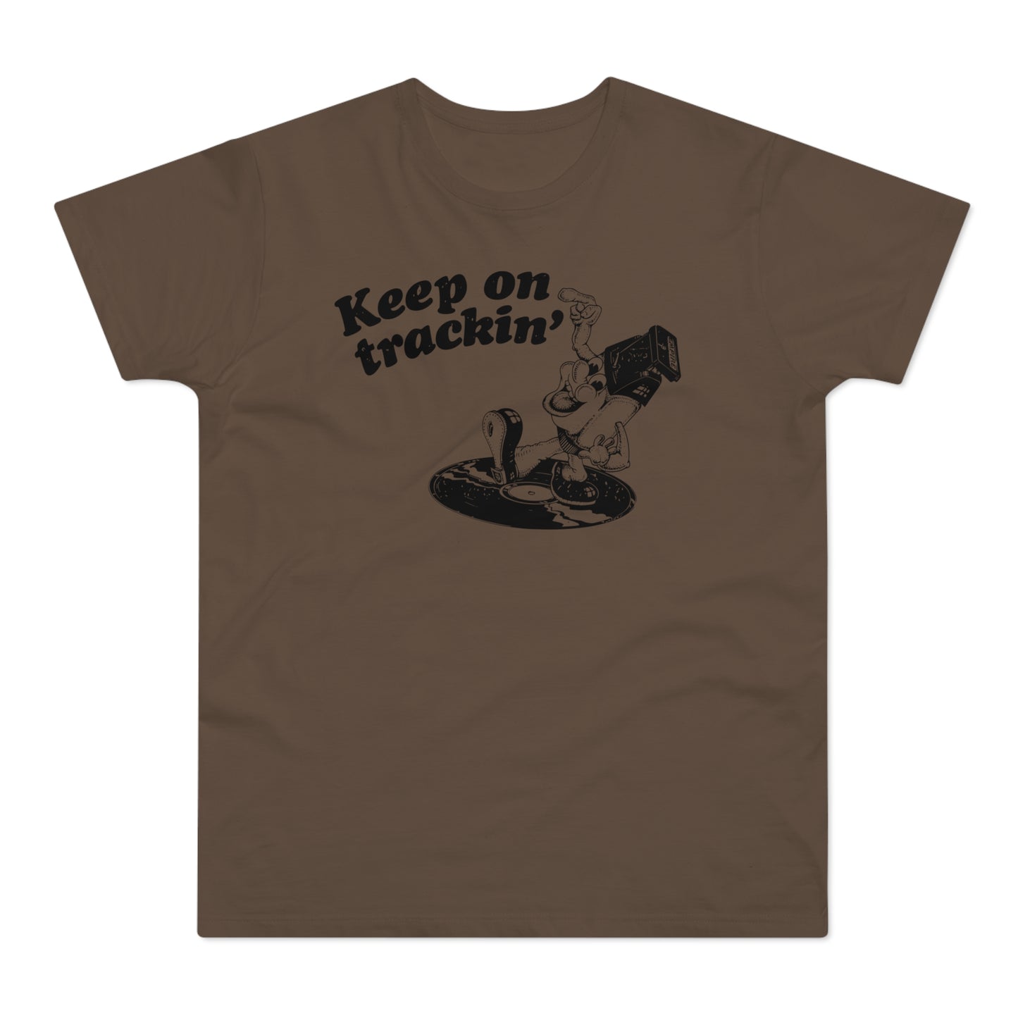 Keep On Tracking T Shirt (Standardgewicht)