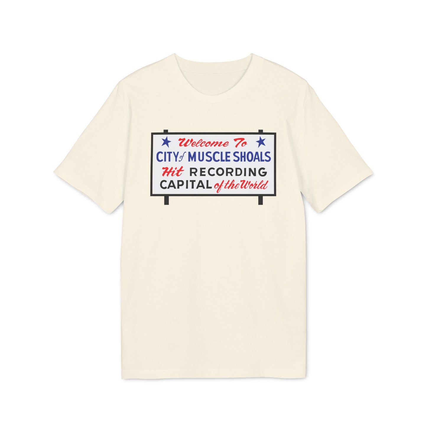 Welcome To Muscle Shoals Bio-T-Shirt (Premium Qualität)