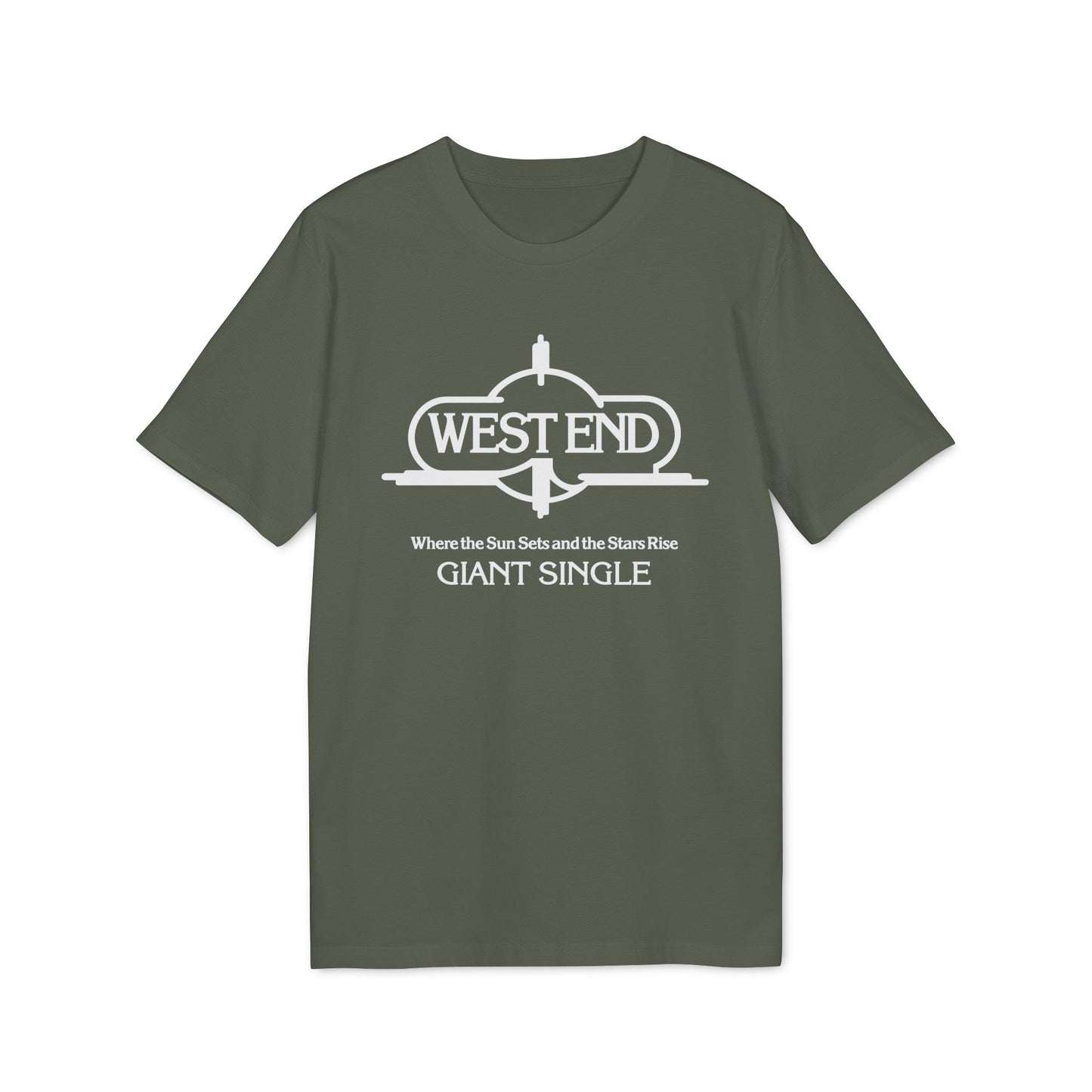 West End Records "Where The Sun Sets" Bio-T-Shirt (Premium Qualität)