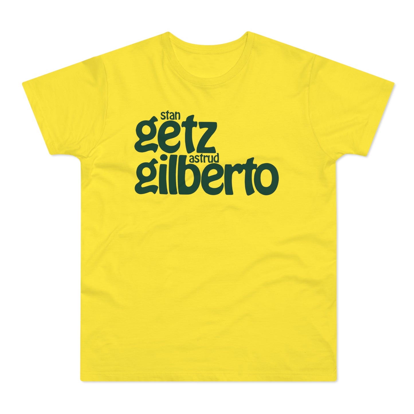 Stan Getz Astrud Gilberto T Shirt (Standardgewicht)