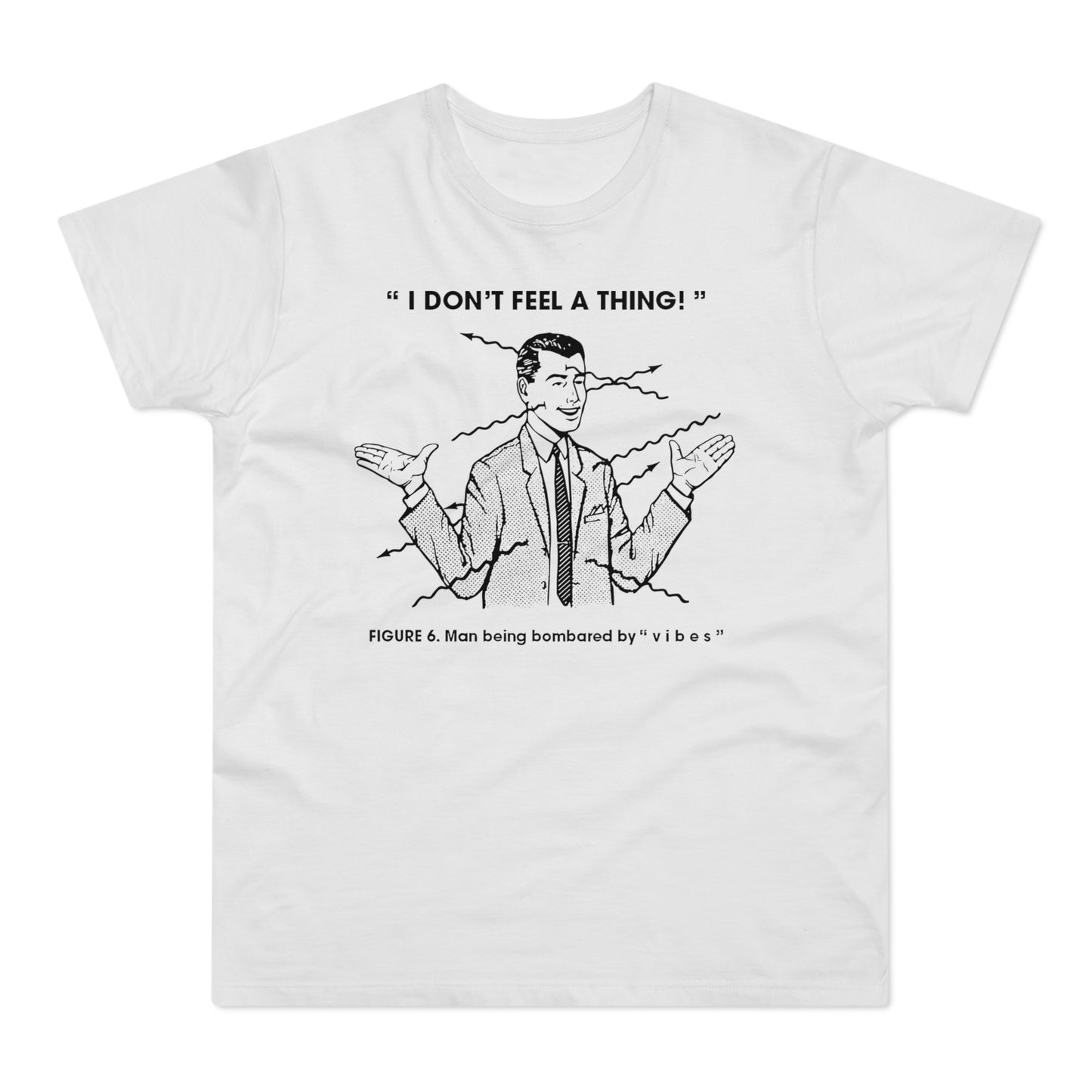 Bombarded By Vibes T Shirt (XL) - DEADSTOCK - NUR NOCH 1 STÜCK - 40 % RABATT