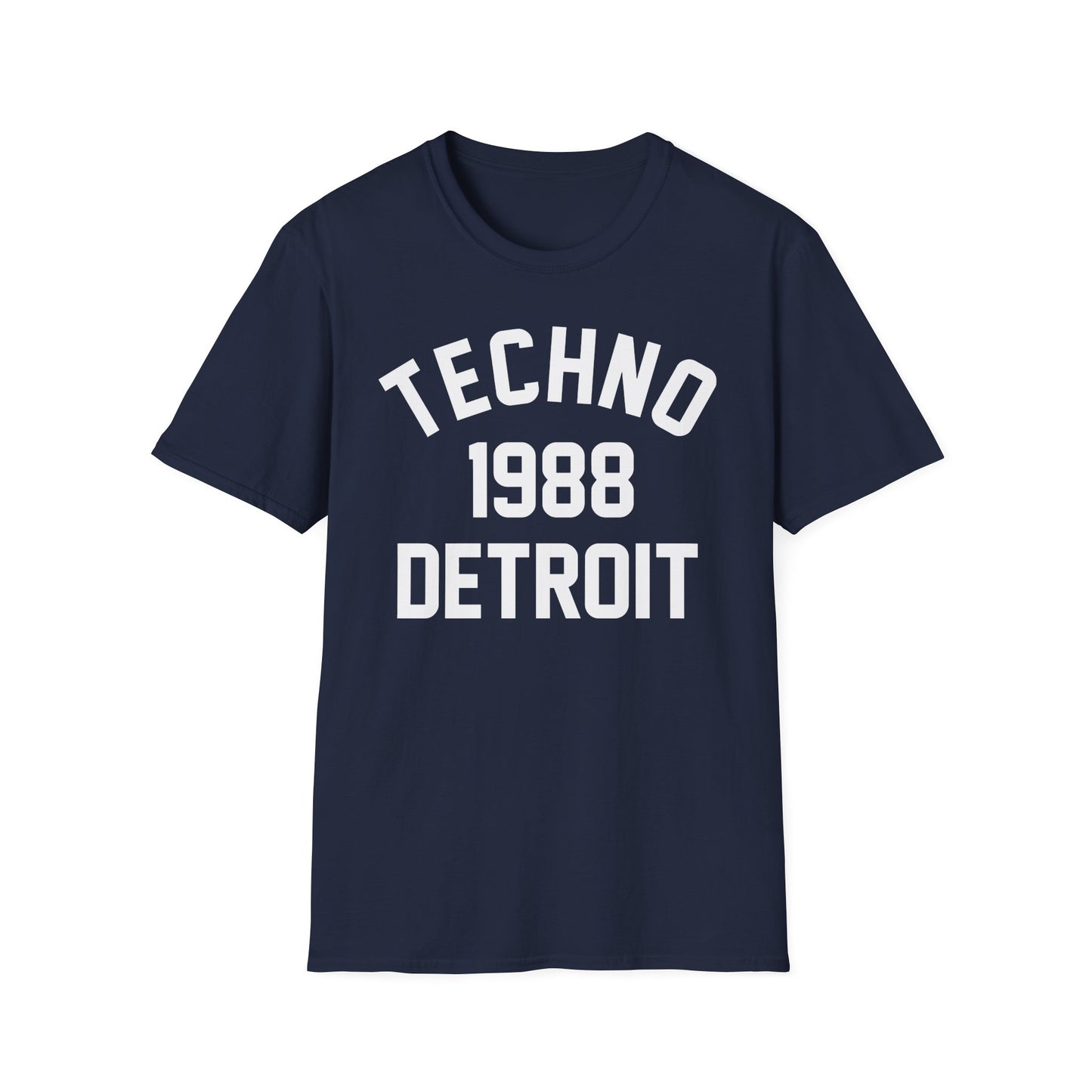 Techno Detroit 1988 T Shirt - Leichtes