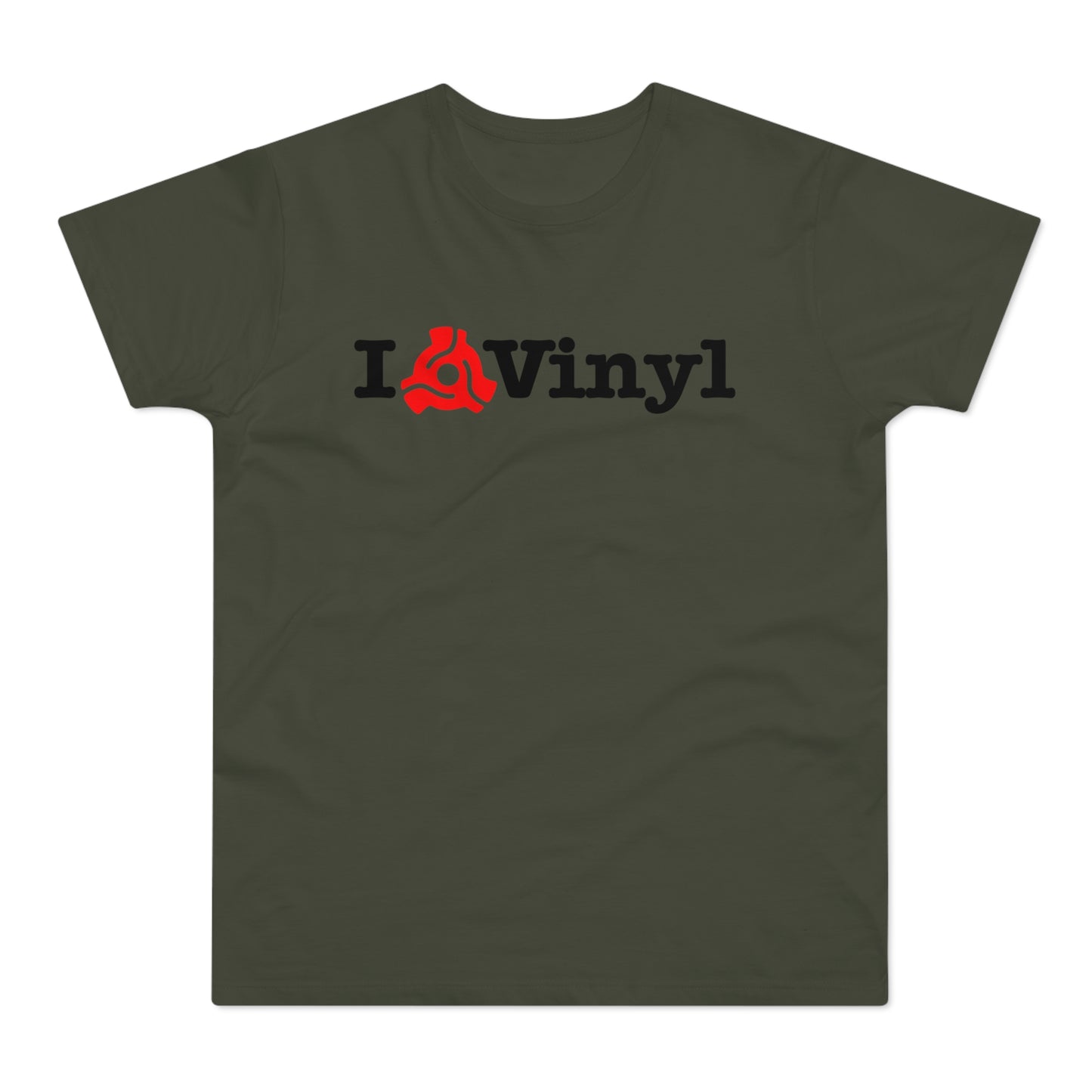 I Love Vinyl T Shirt (Standardgewicht)