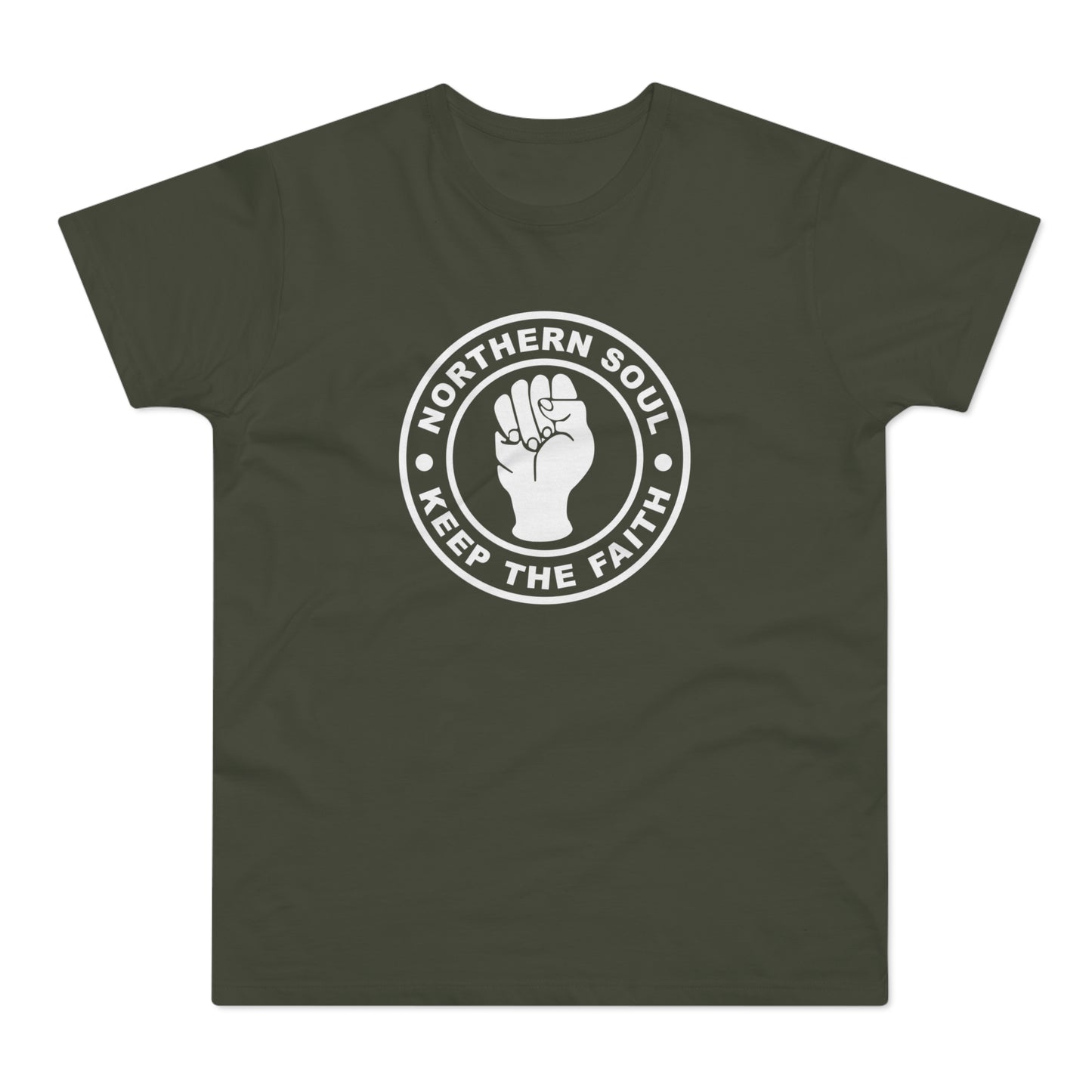 Northern Soul Keep The Faith T Shirt (Standardgewicht)