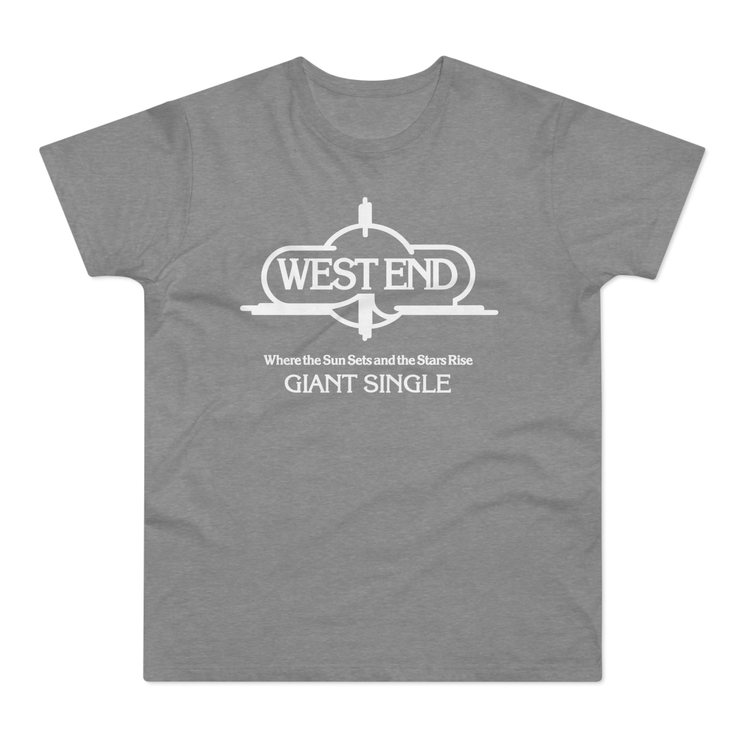 West End Records "Where The Sun Sets" T Shirt (Standardgewicht)