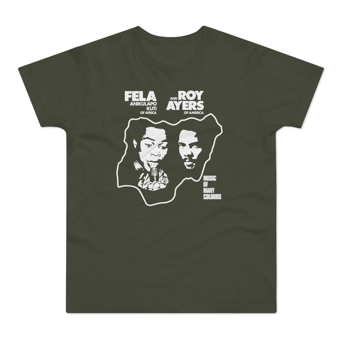 Fela Kuti Roy Ayers T Shirt (Standardgewicht)